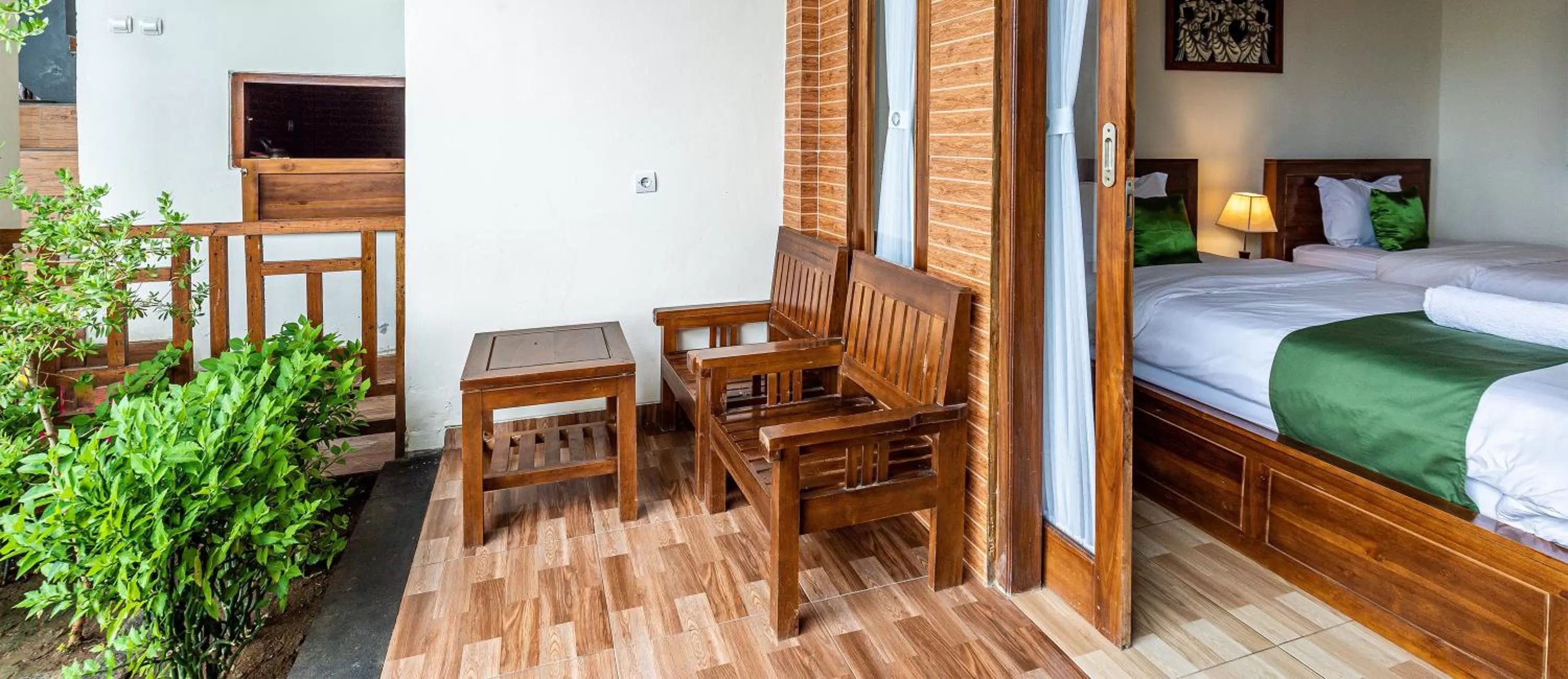 Property building, Bed in D' Artha Cottage