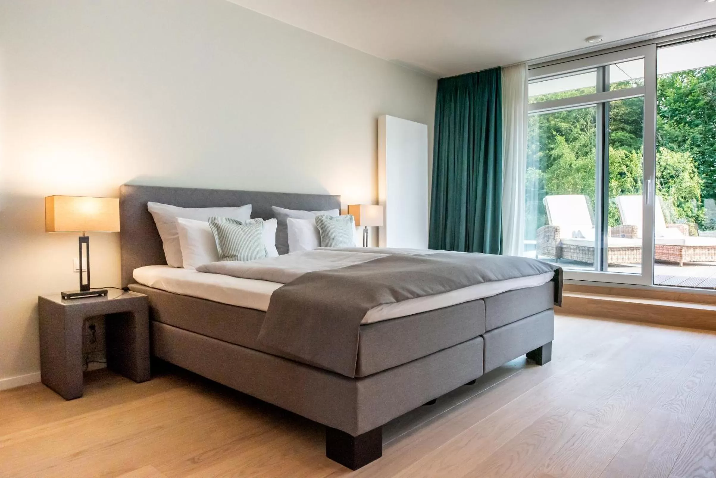 Bed in Intermar Hotel & Apartments