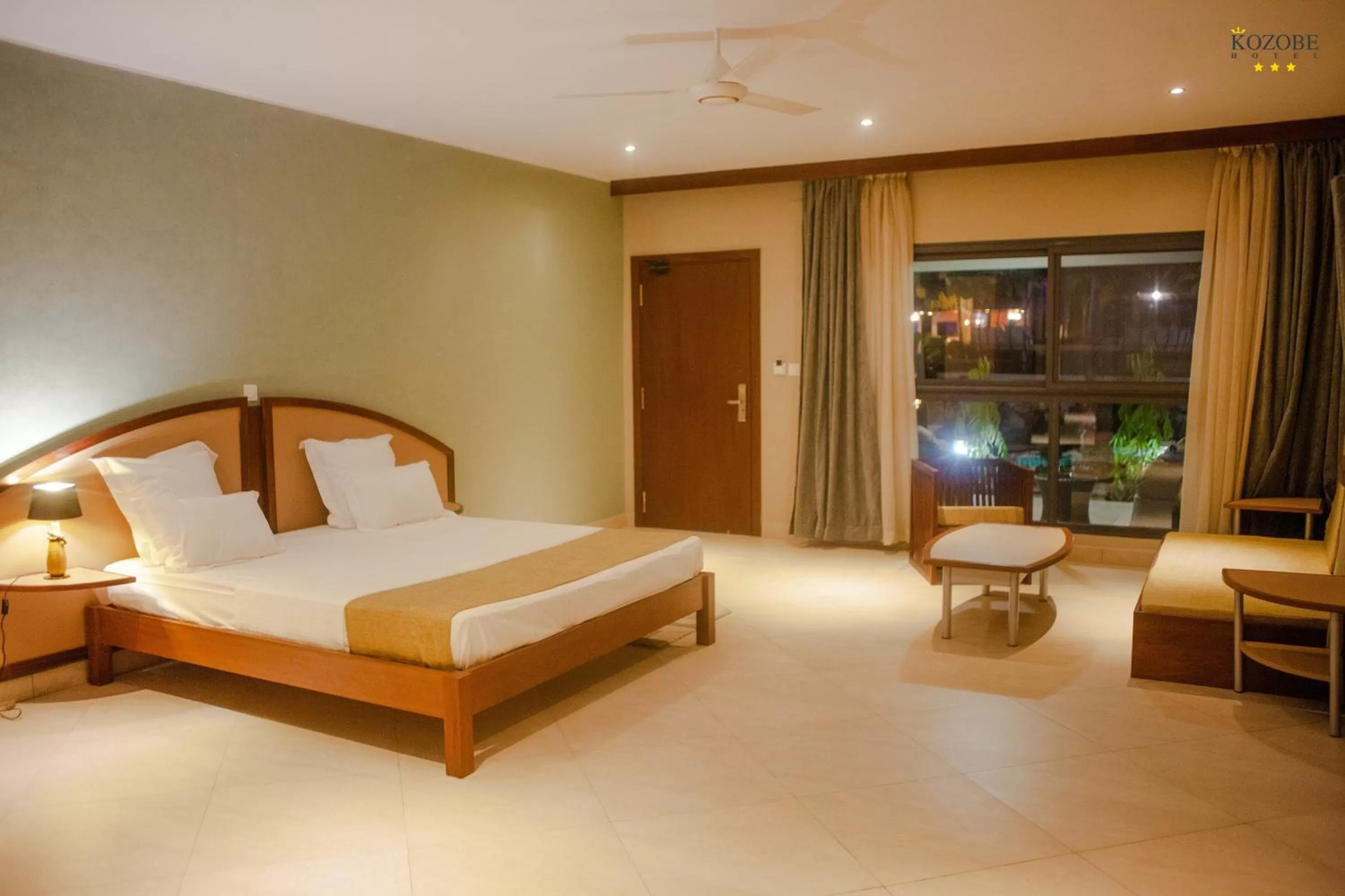 Bed in KOZOBE HÔTEL