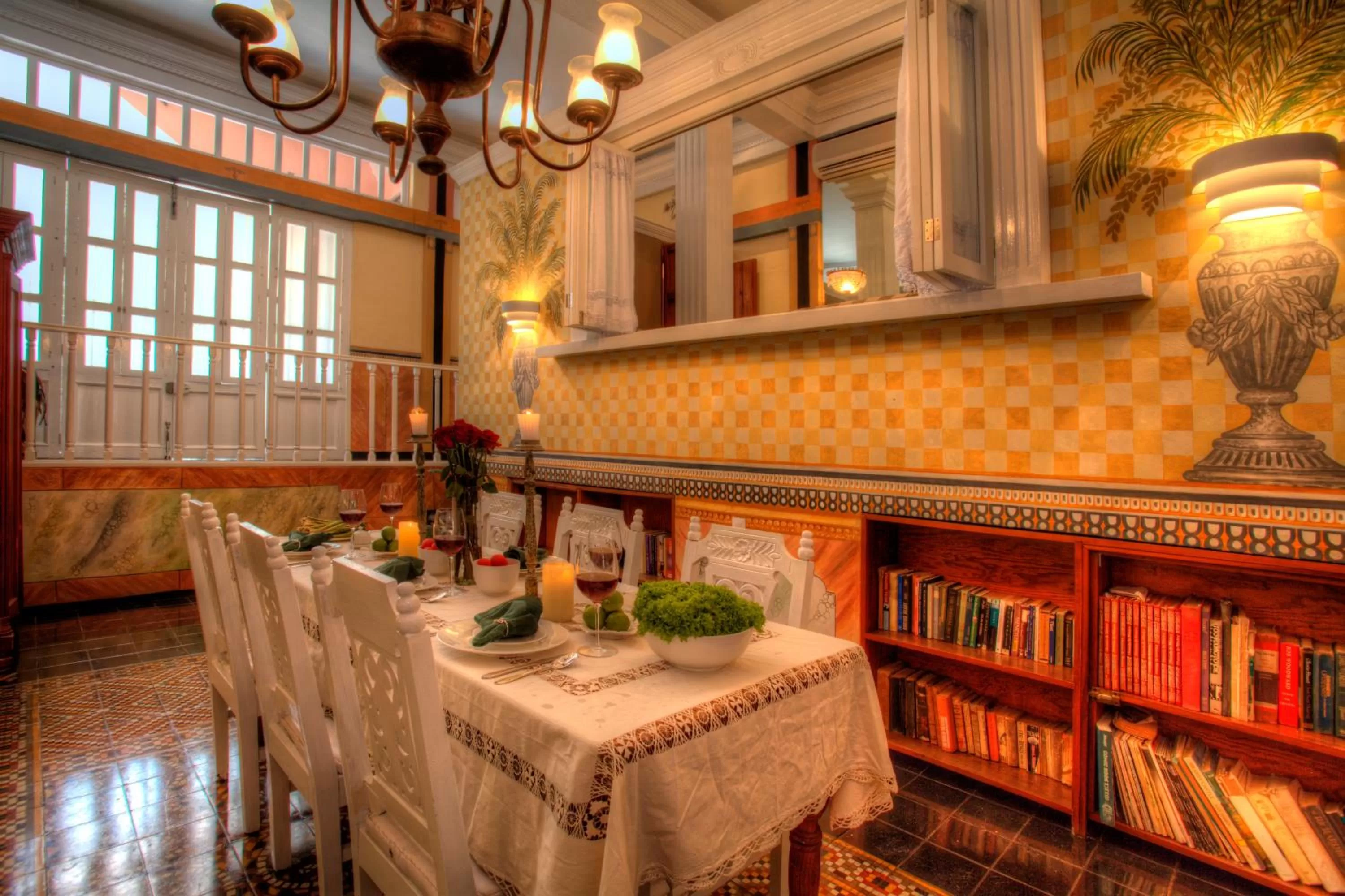 Dining area in Hotel Boutique Rivera Del Rio