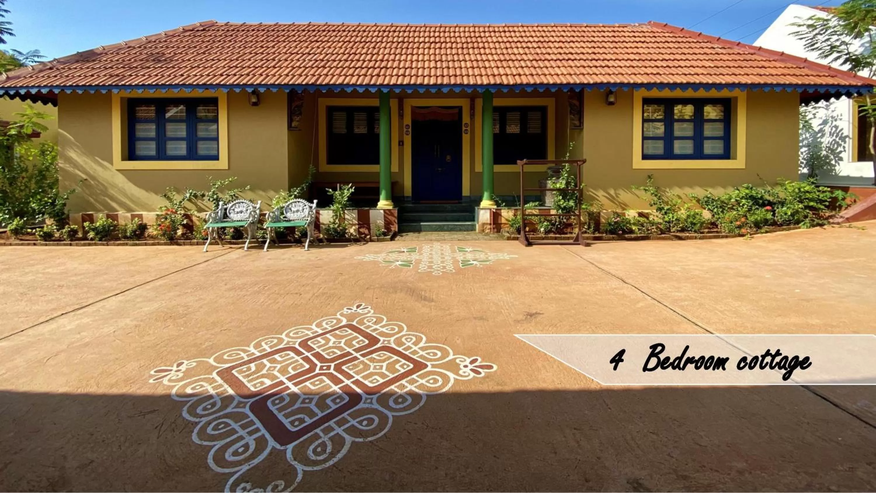 Facade/entrance in Marutham Village Resort