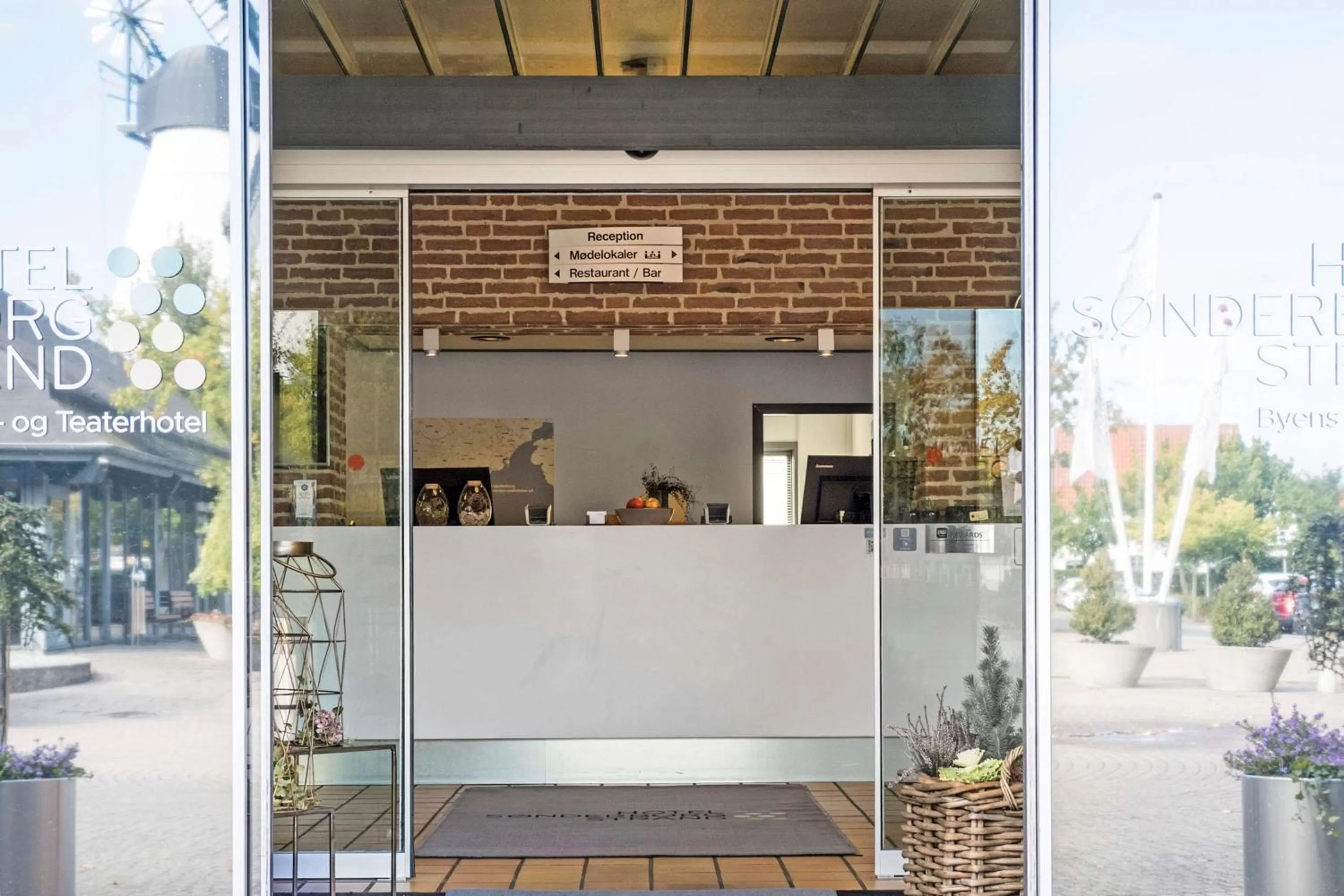 Lobby or reception in Hotel Sonderborg Strand