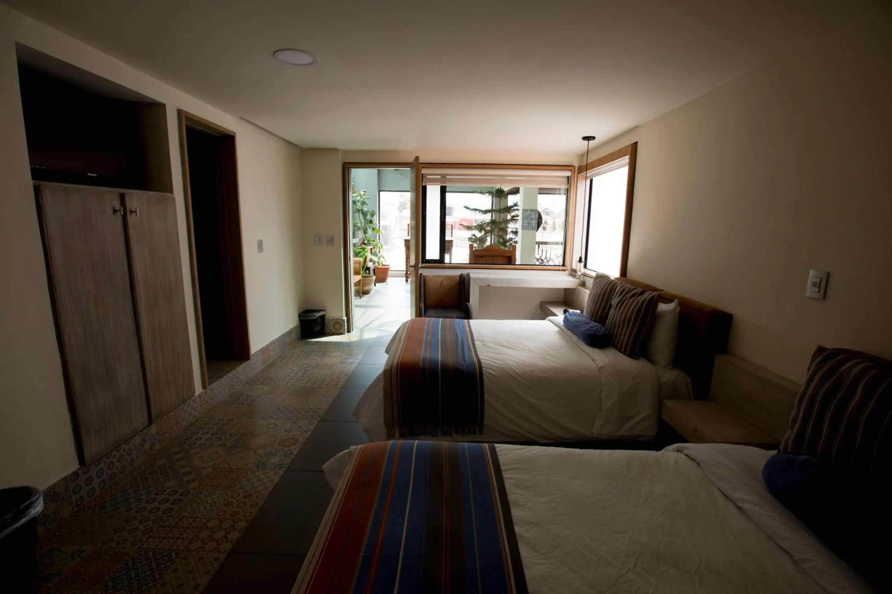 Standard Double Room with Two Double Beds in Hotel Helverica Standard Double Room with Two Double Beds in Hotel Helverica