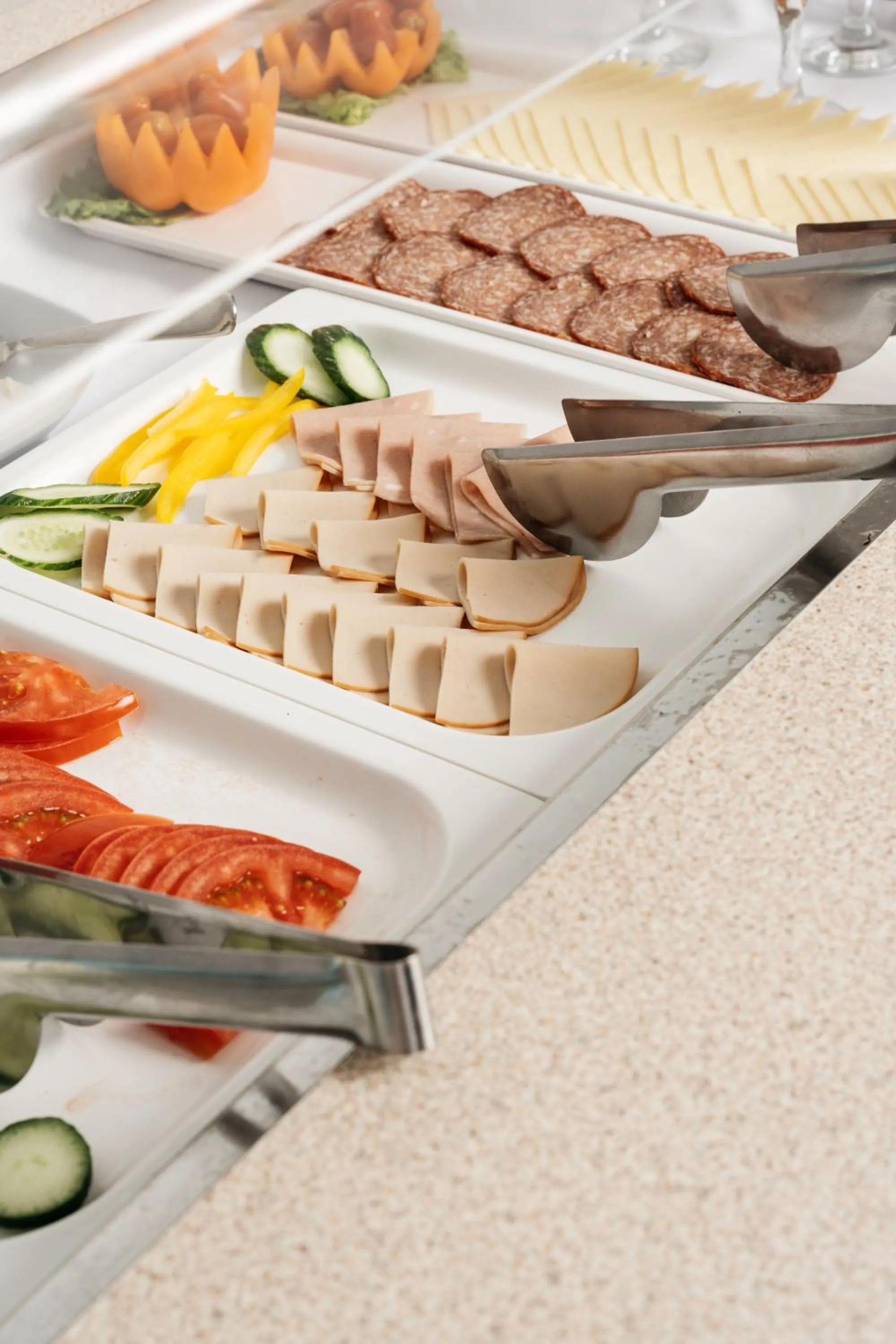 Breakfast in Petradi Beach Lounge Hotel