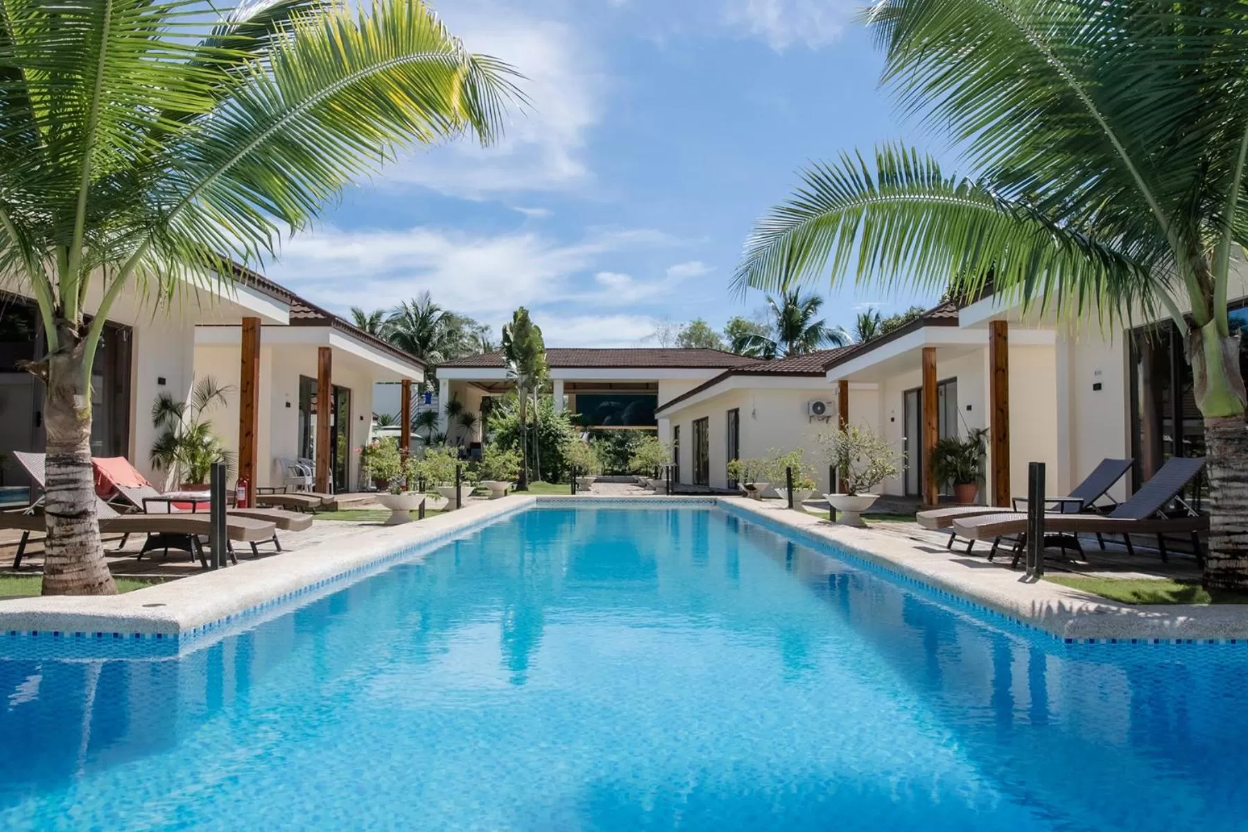 Swimming pool in Amphitrite Resort
