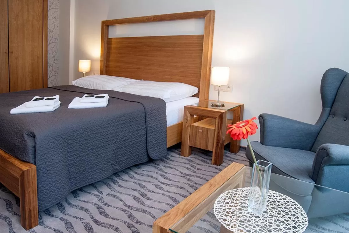 Bed in Hygge Hotel U Zvonu