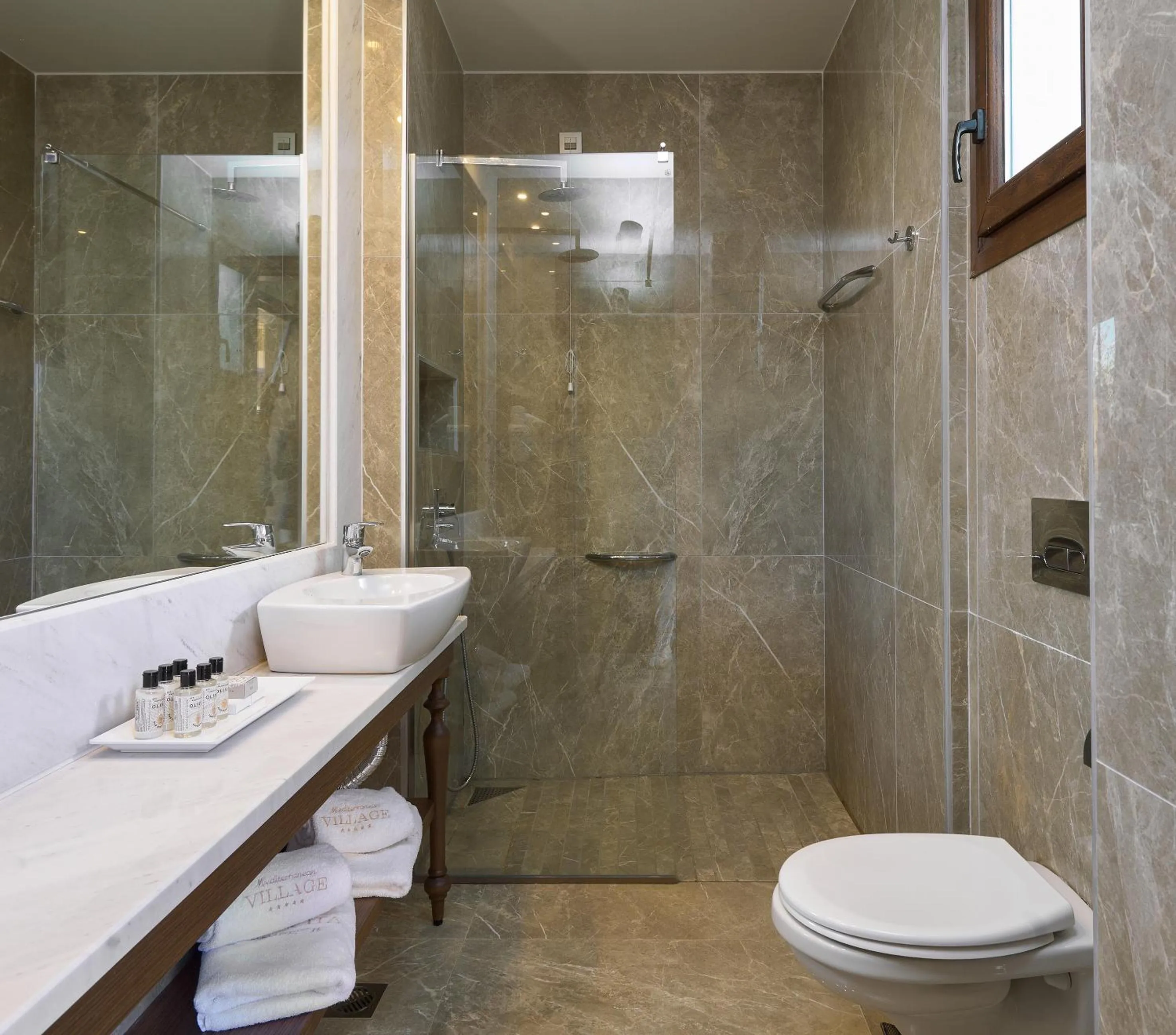 Shower in Mediterranean Village Hotel & Spa