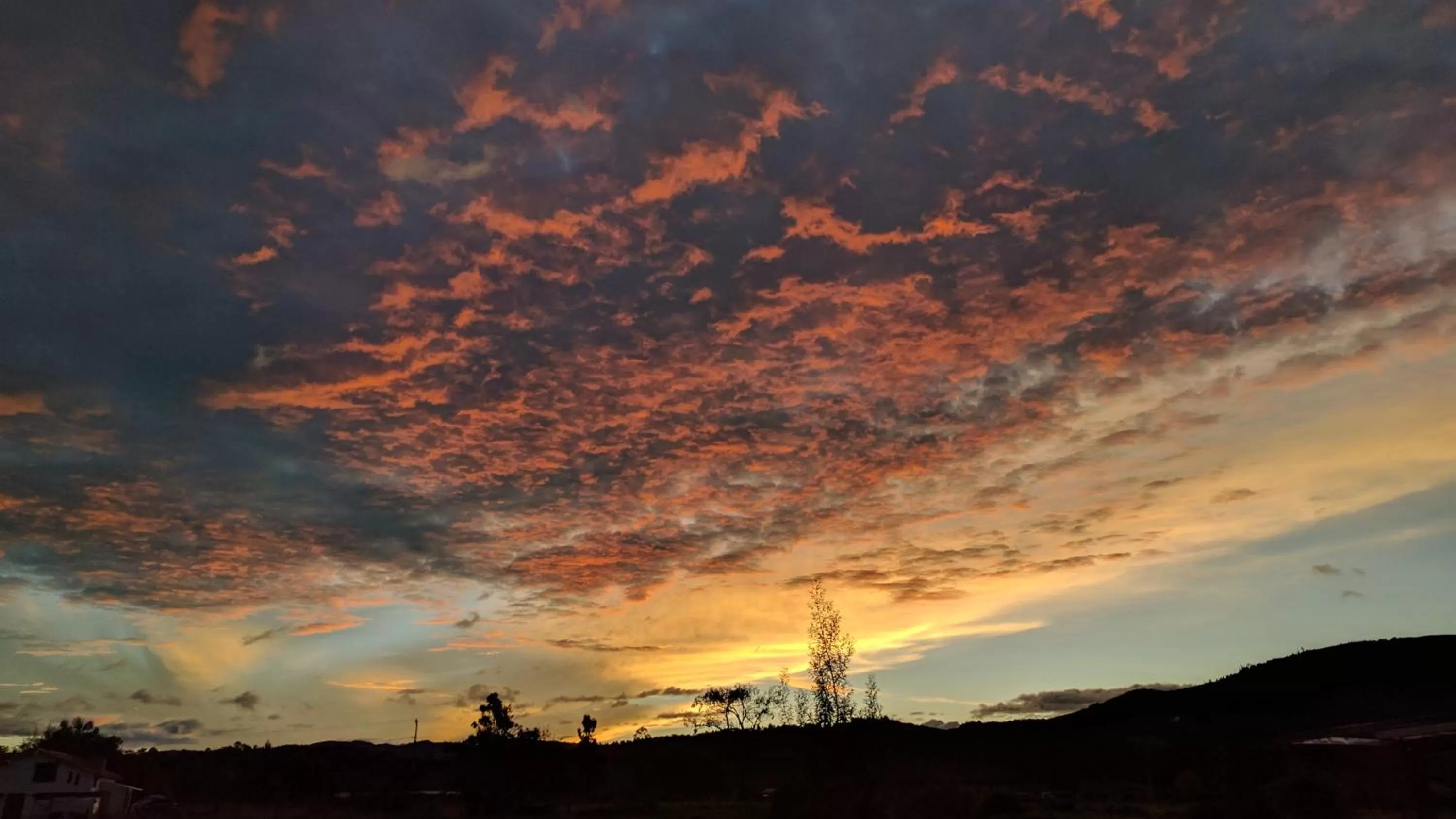 Mountain view in Posada Cafe La Huerta