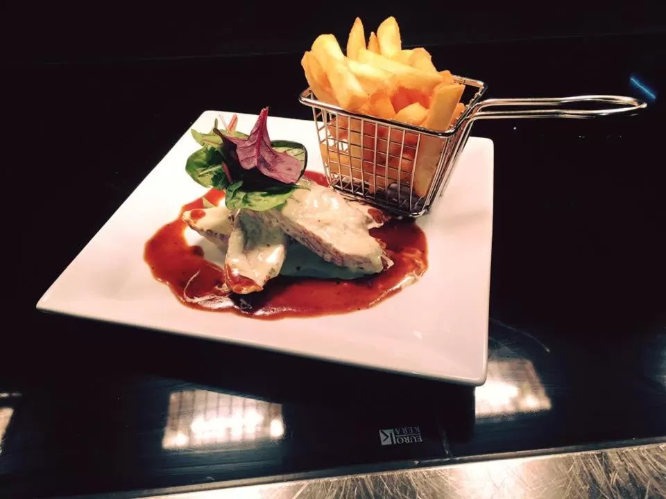 Food close-up in Spoton Hotel