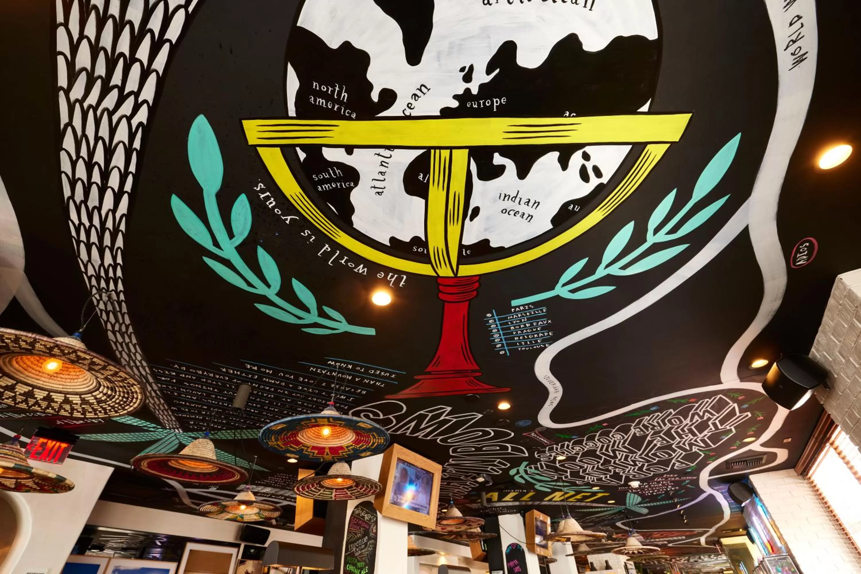 Decorative detail in Mama Shelter Los Angeles