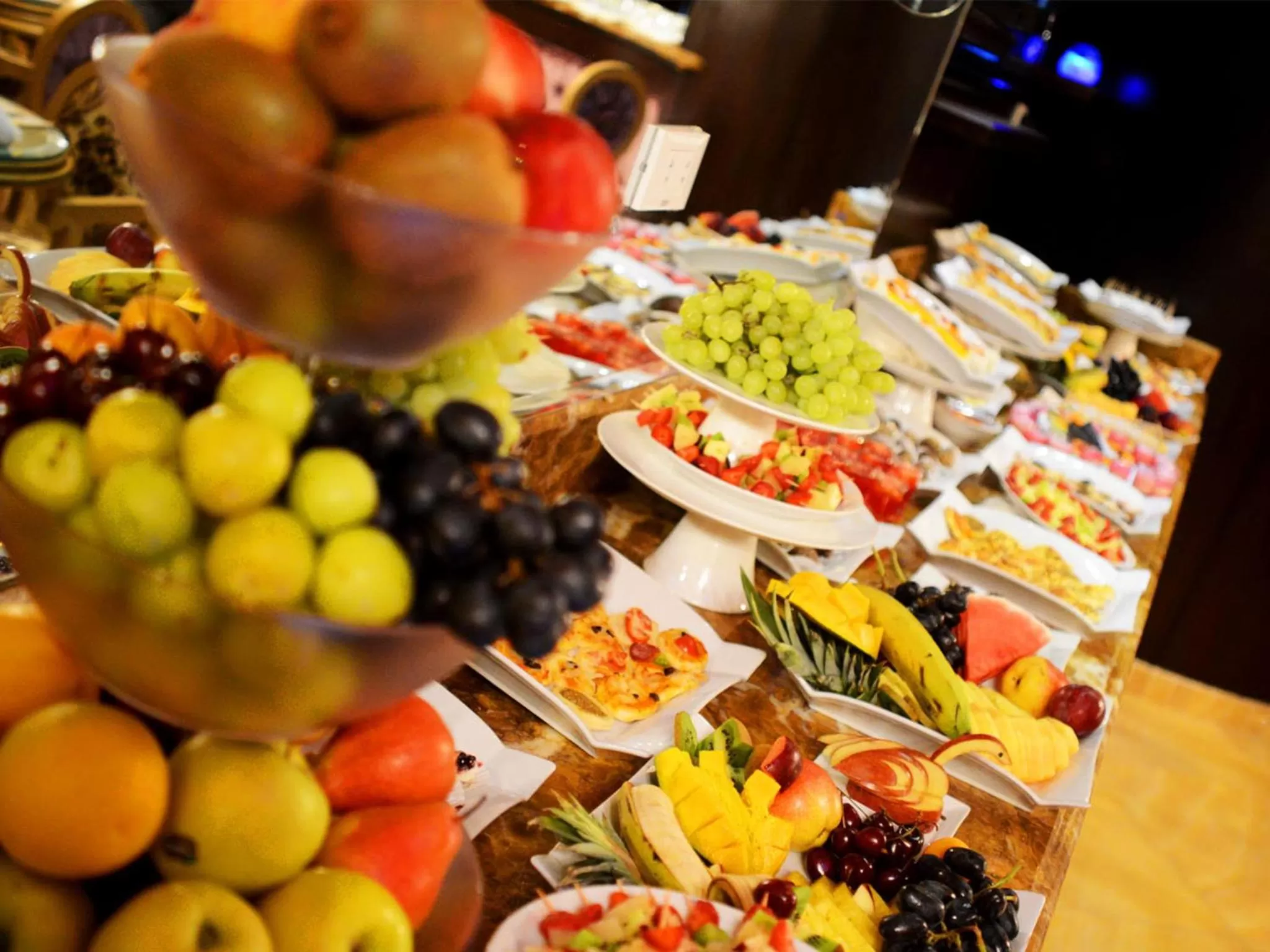 Restaurant/places to eat in Q Hotel