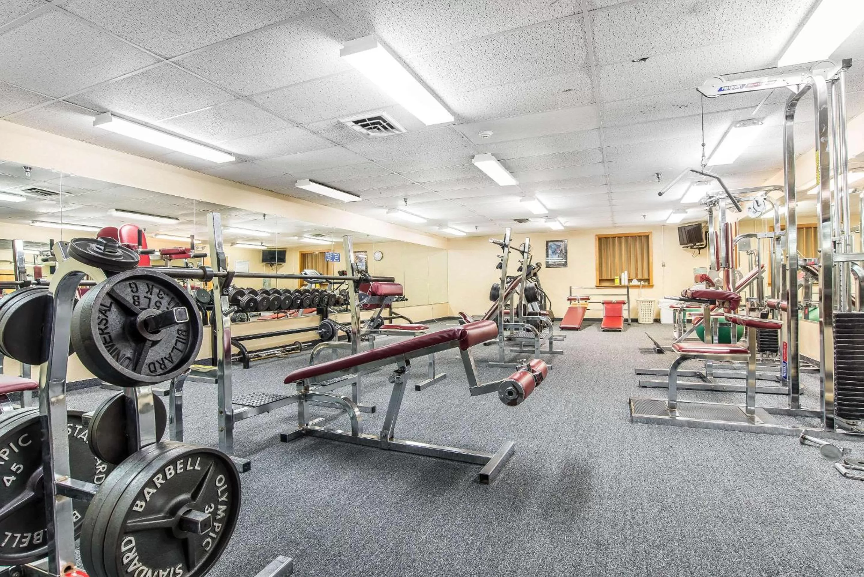 Fitness centre/facilities in Quality Inn Shelburne - Burlington