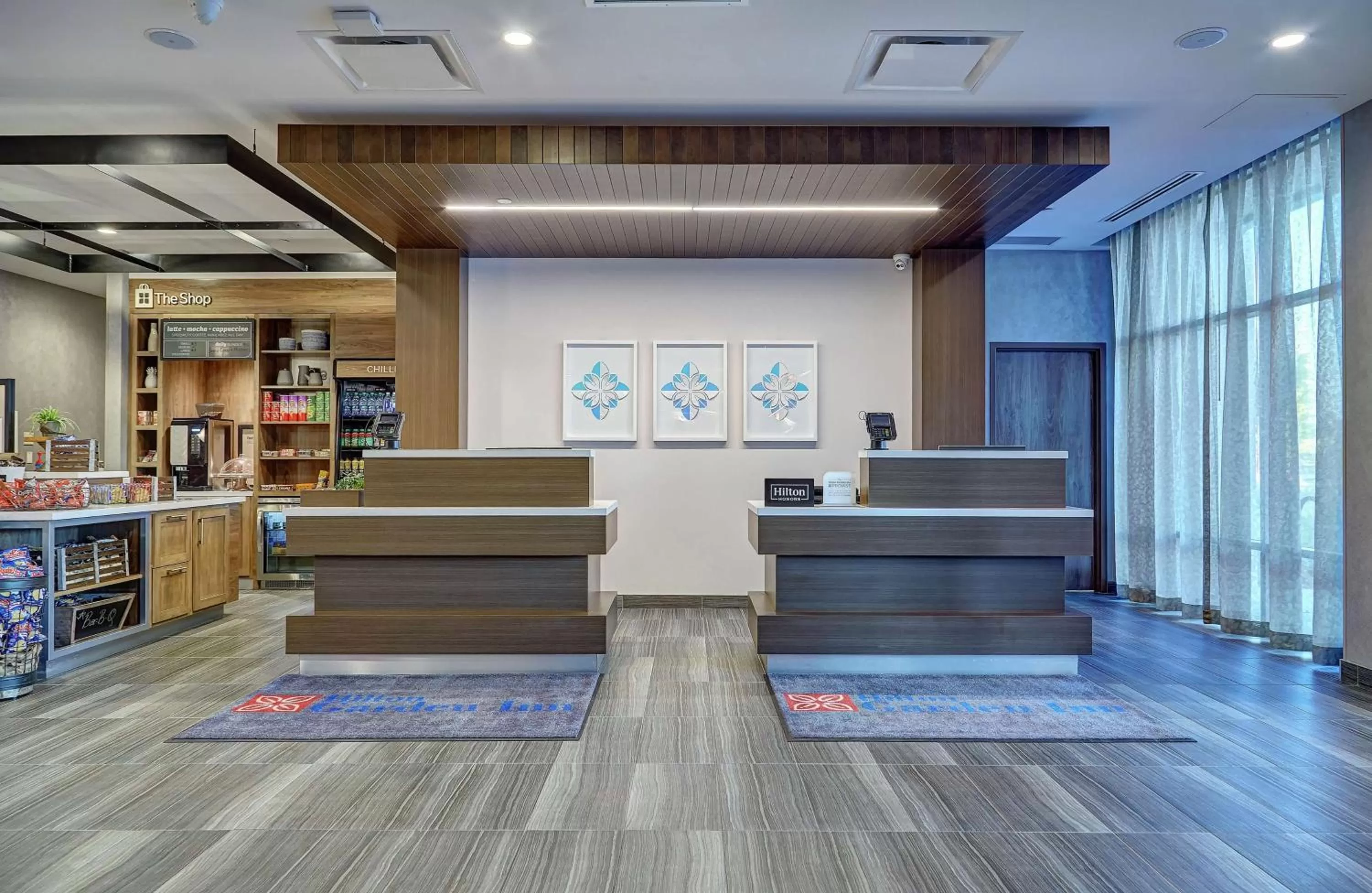 Lobby or reception in Hilton Garden Inn Toronto/Brampton West, Ontario, Canada