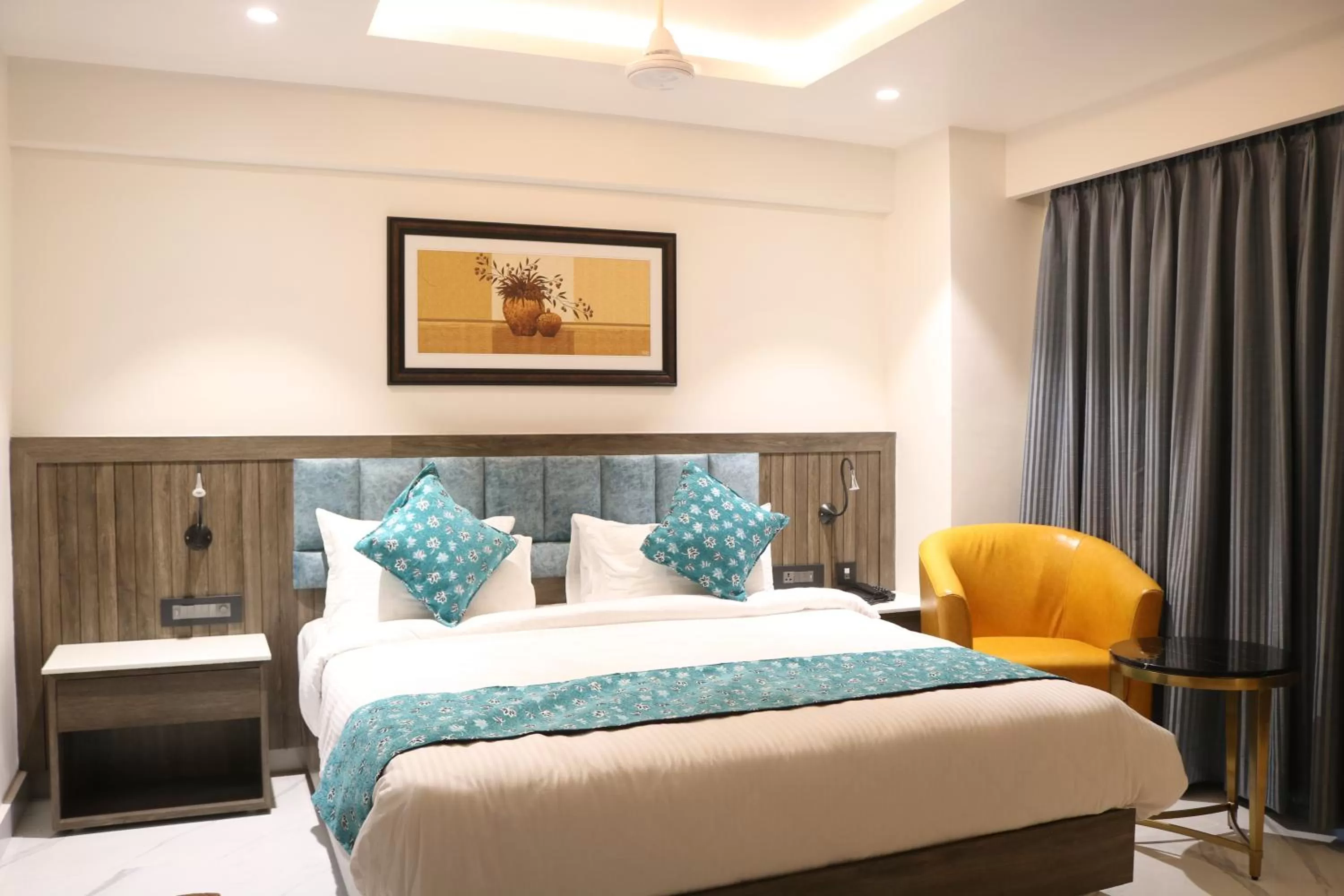 Bed in Hotel Parkelite