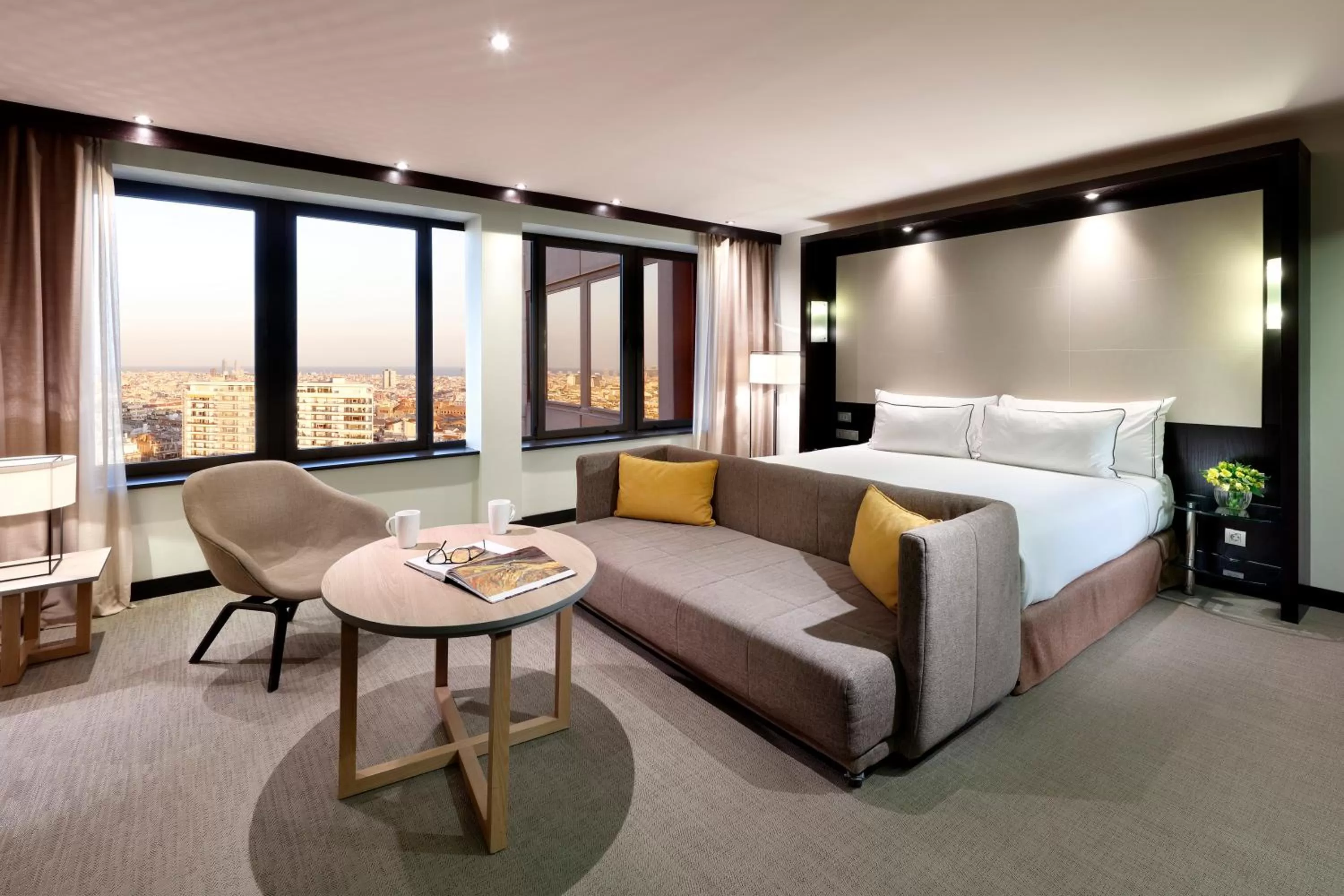 Bed in Melia Barcelona Sarriá