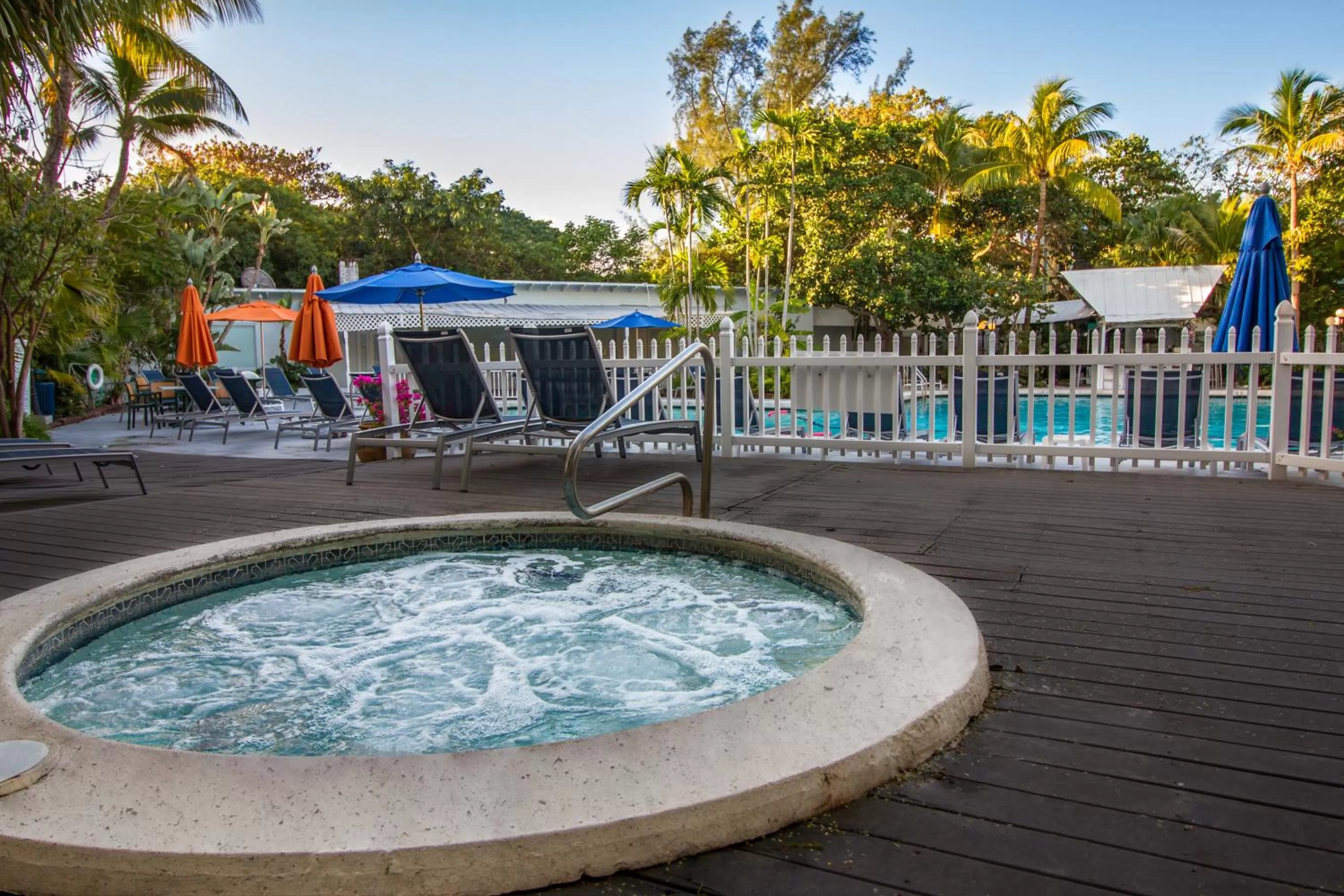 Hot Tub in Banana Bay Resort & Marina