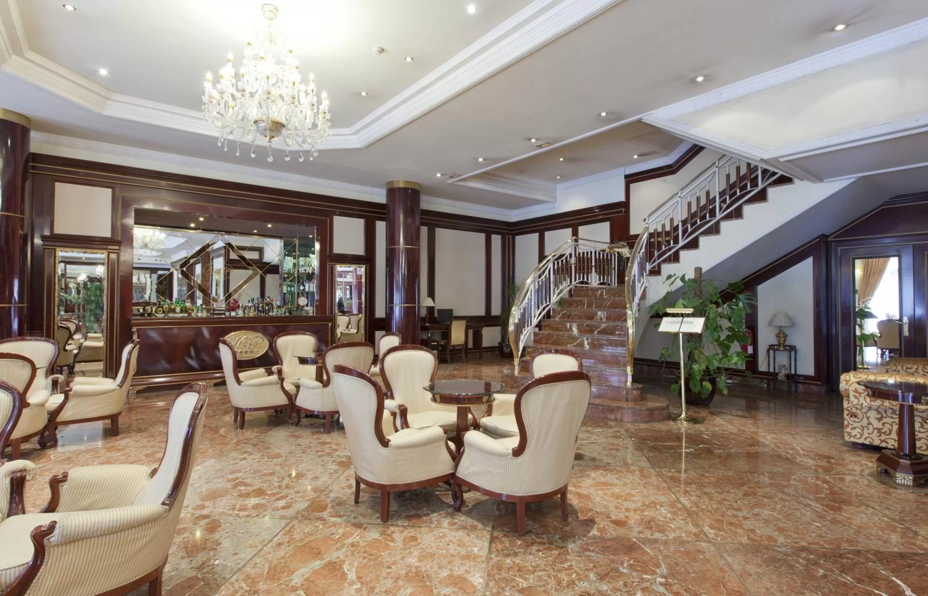 Lobby or reception in Hotel Alameda Palace