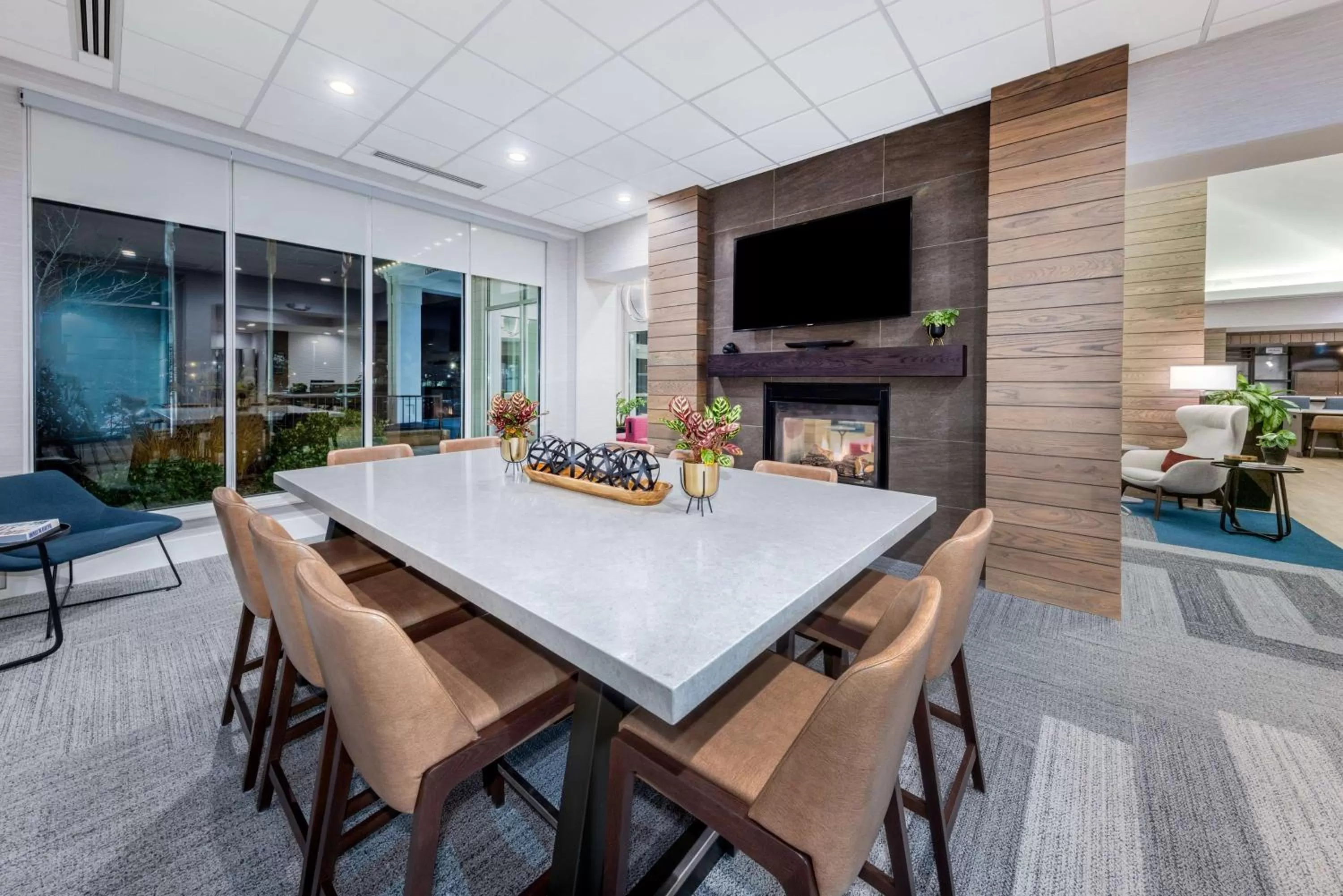 Lobby or reception in Hilton Garden Inn Albuquerque/Journal Center