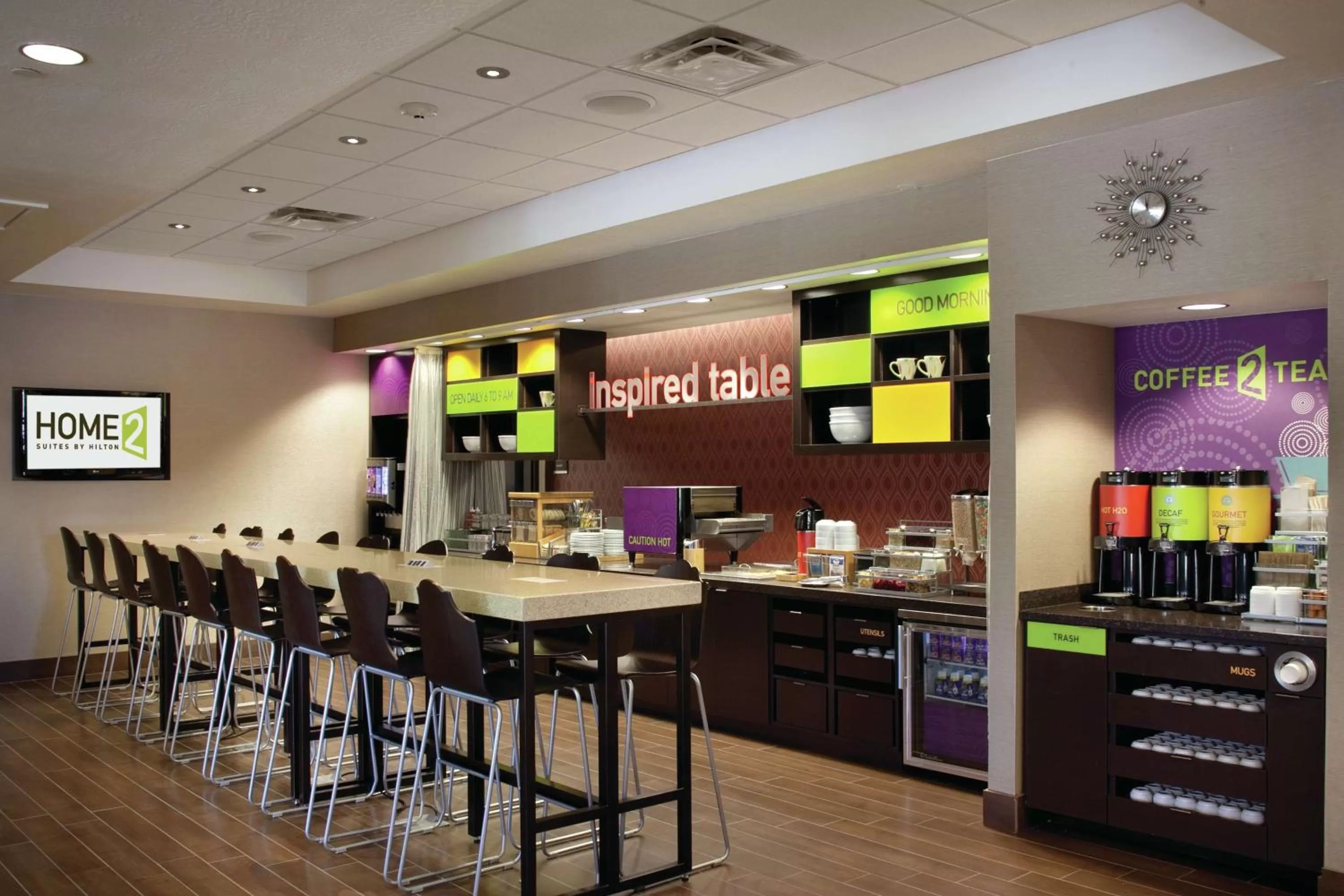 Dining area in Home2 Suites by Hilton Salt Lake City/Layton