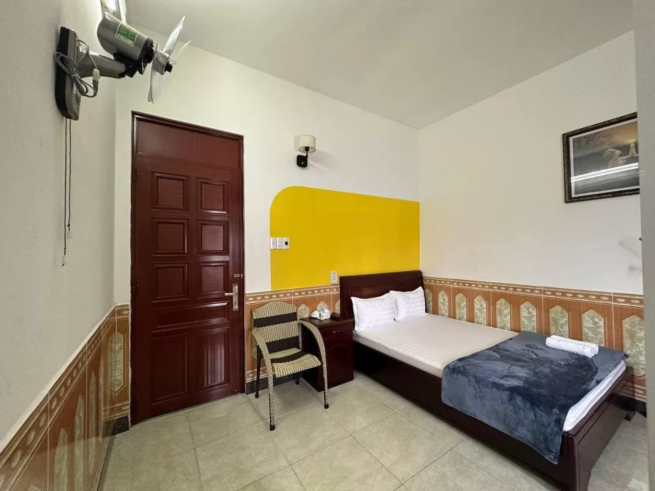 Bed in Tien Dat Motel