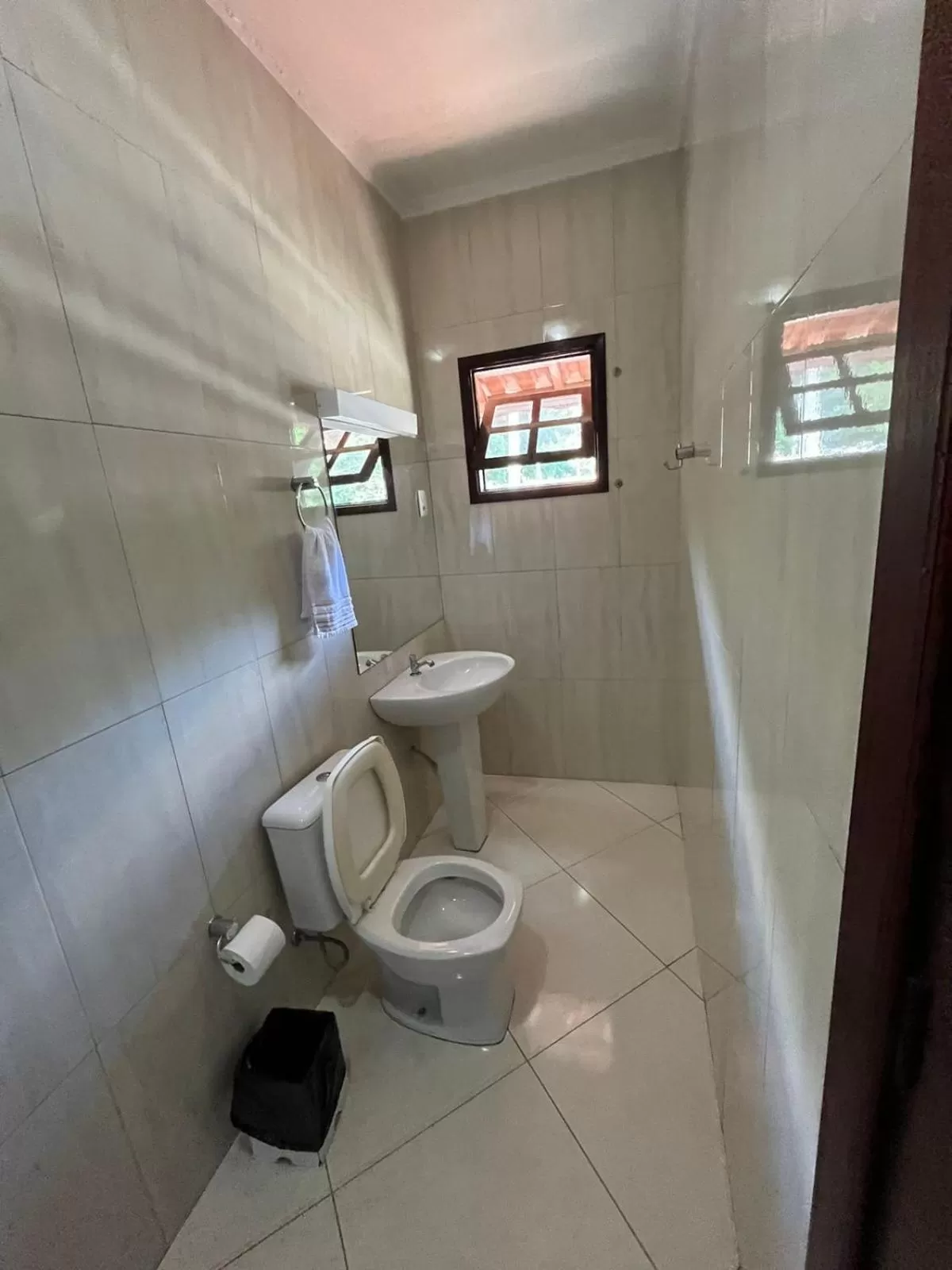 Bathroom in Hotel Vitória