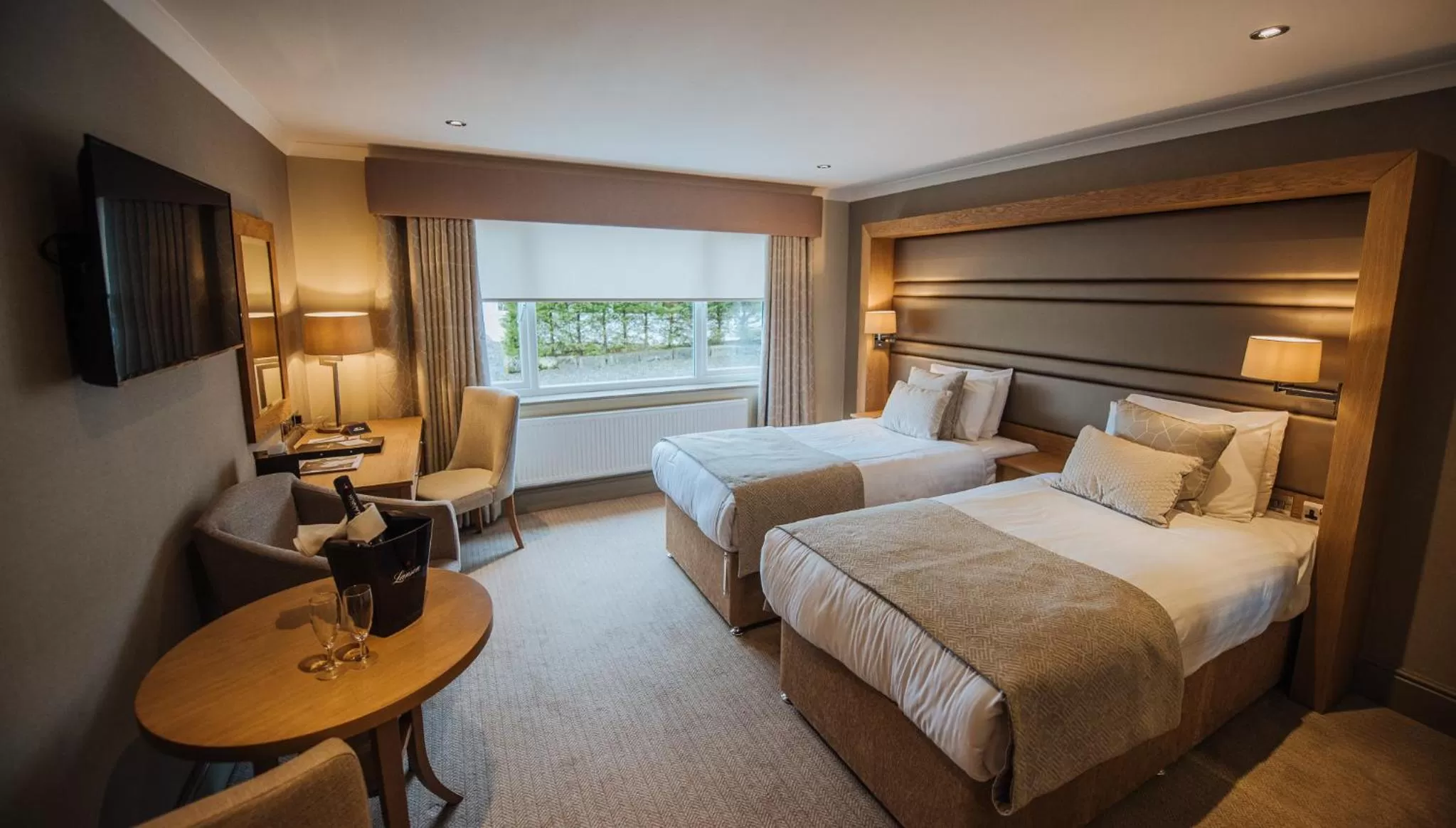 Bed in Bowfield Hotel and Spa