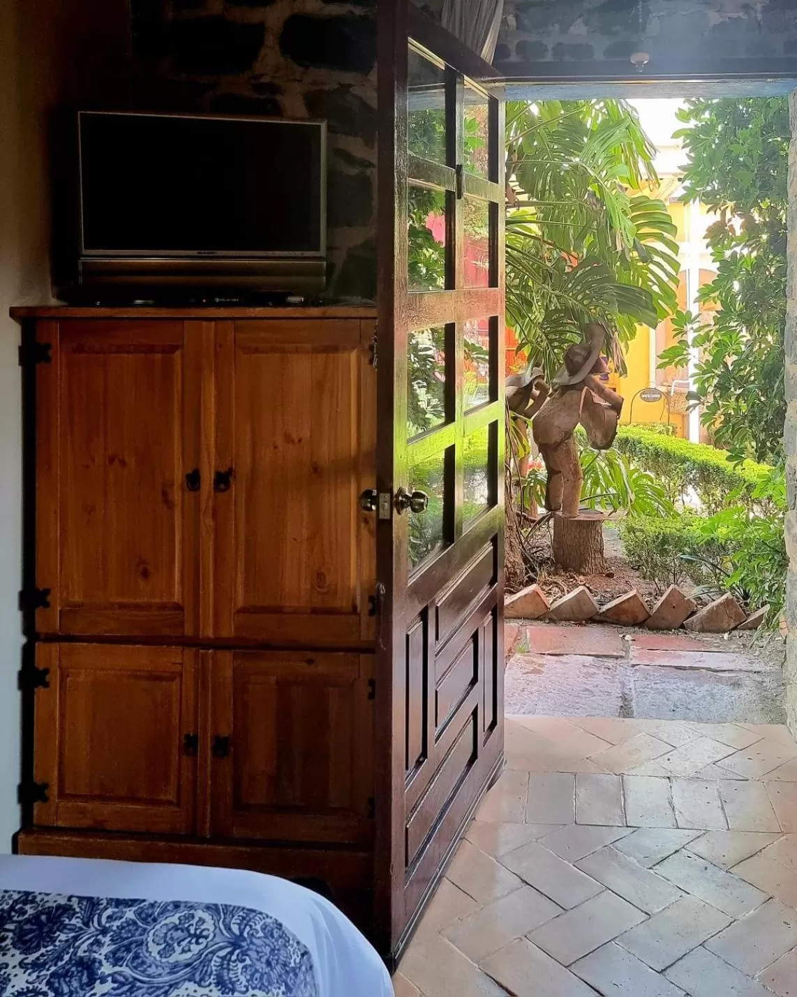 Bed in Hacienda de las Flores