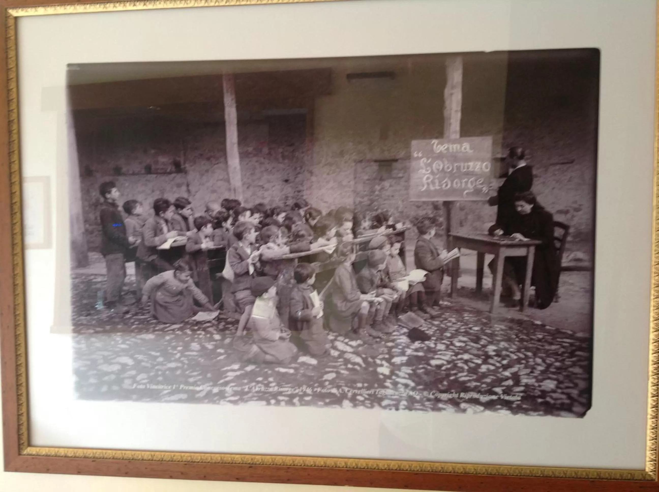 Seating area in Hotel Porta Rivera