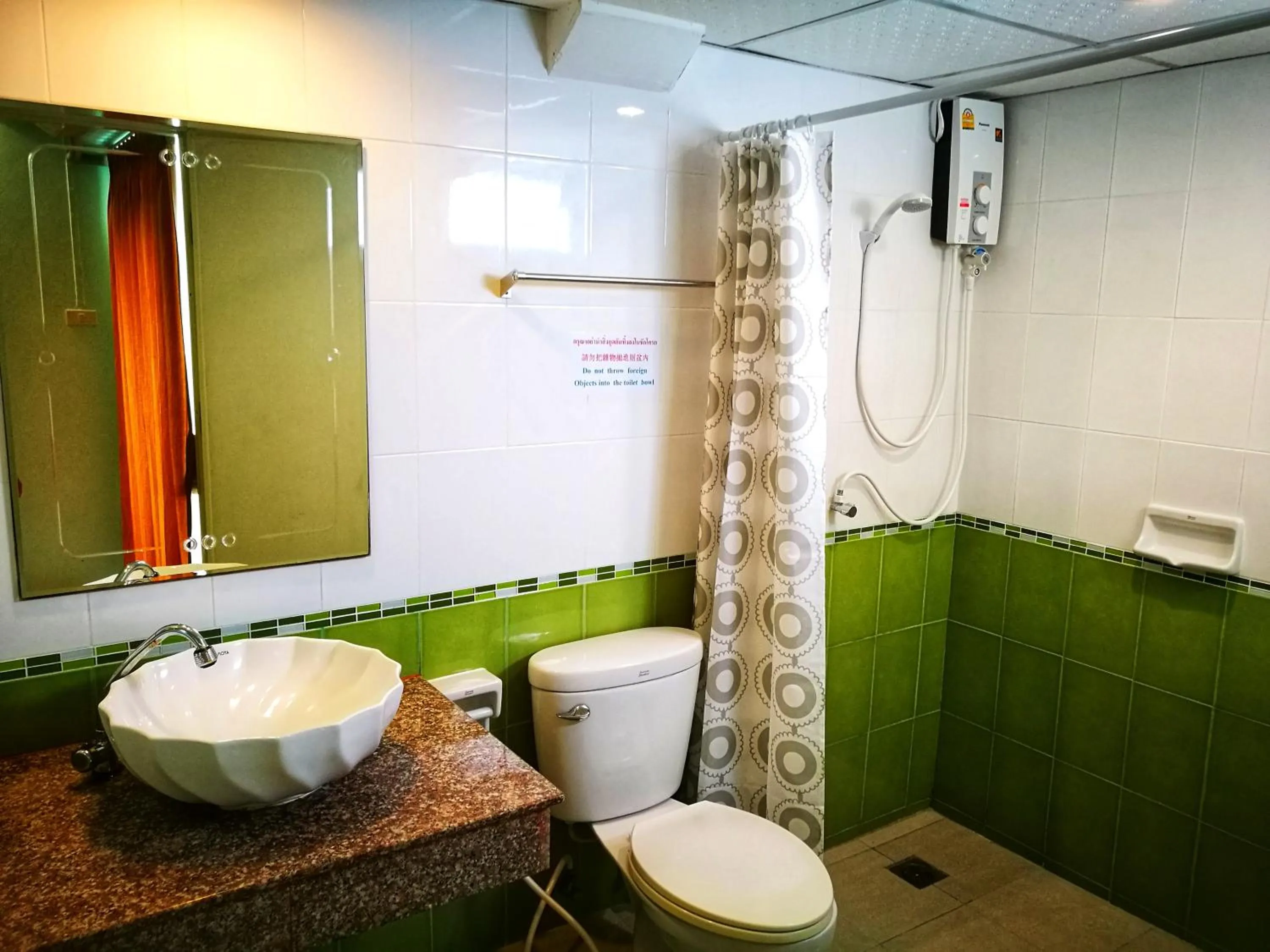 Shower in J.Residence