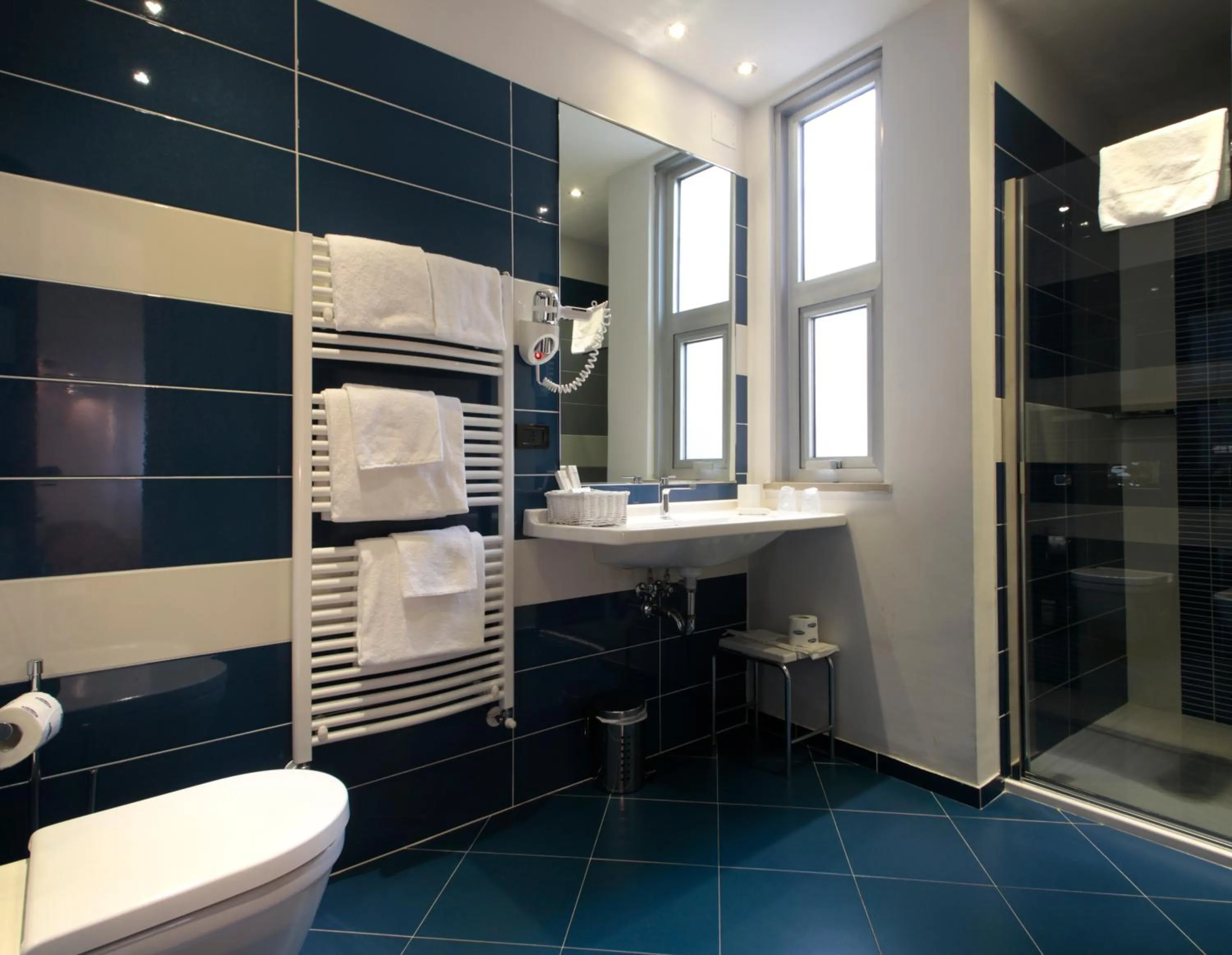 Toilet in Hotel Cristallo