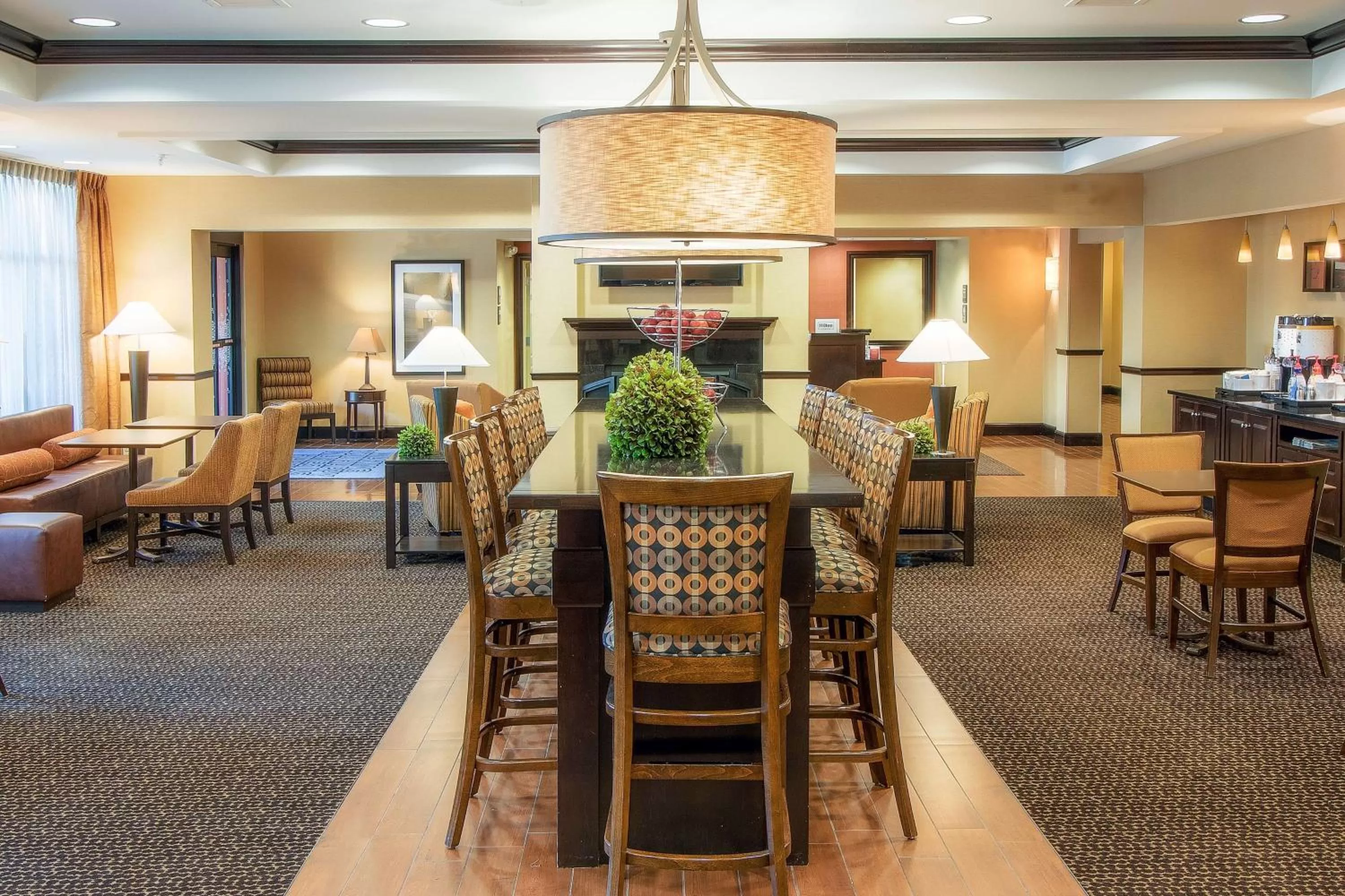 Lobby or reception in Hampton Inn Oxford/Miami University Area