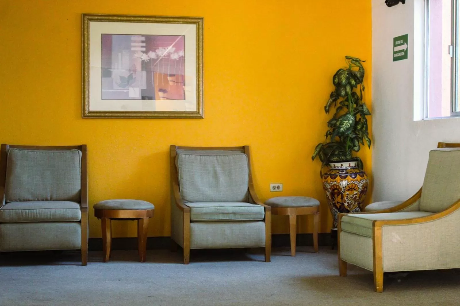 Living room in Hotel Paquime