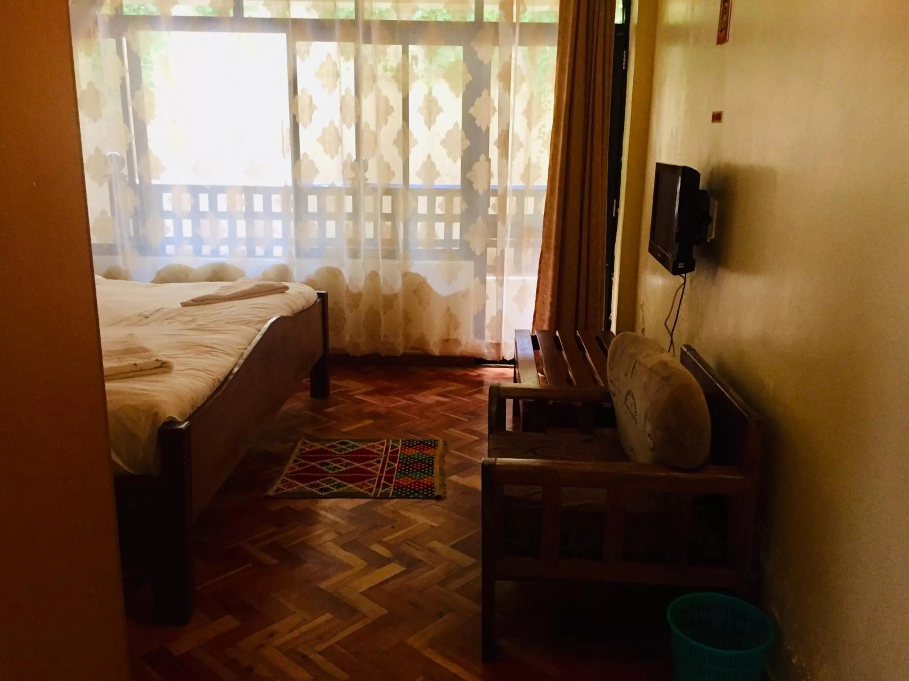 Bed in Vienna Woods Hotel Nakuru