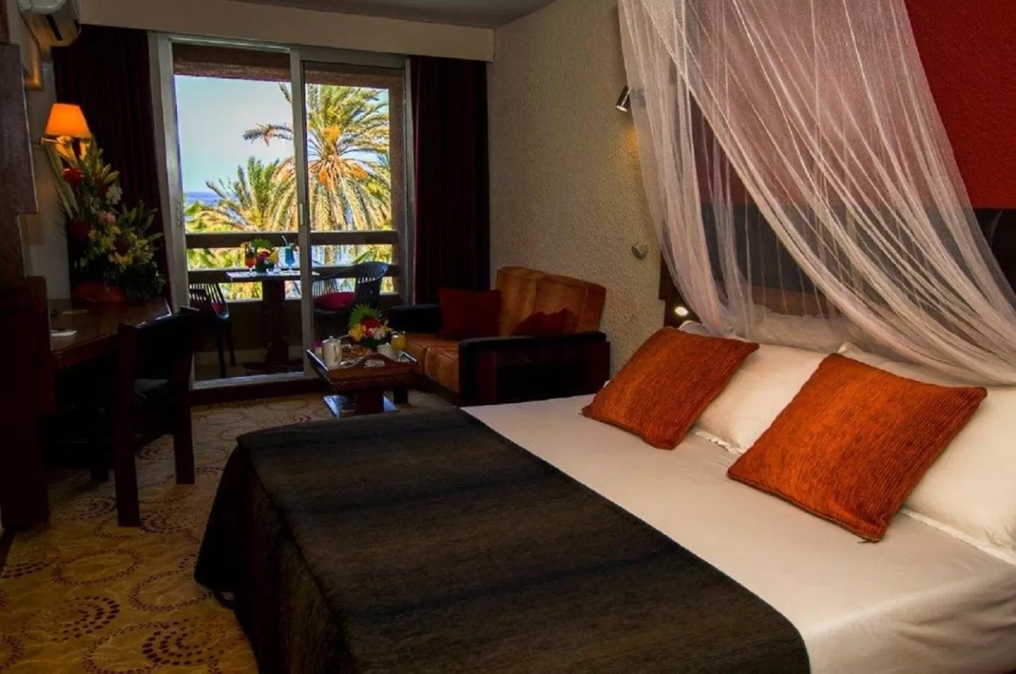 Bed in Hotel Jardin Savana Dakar
