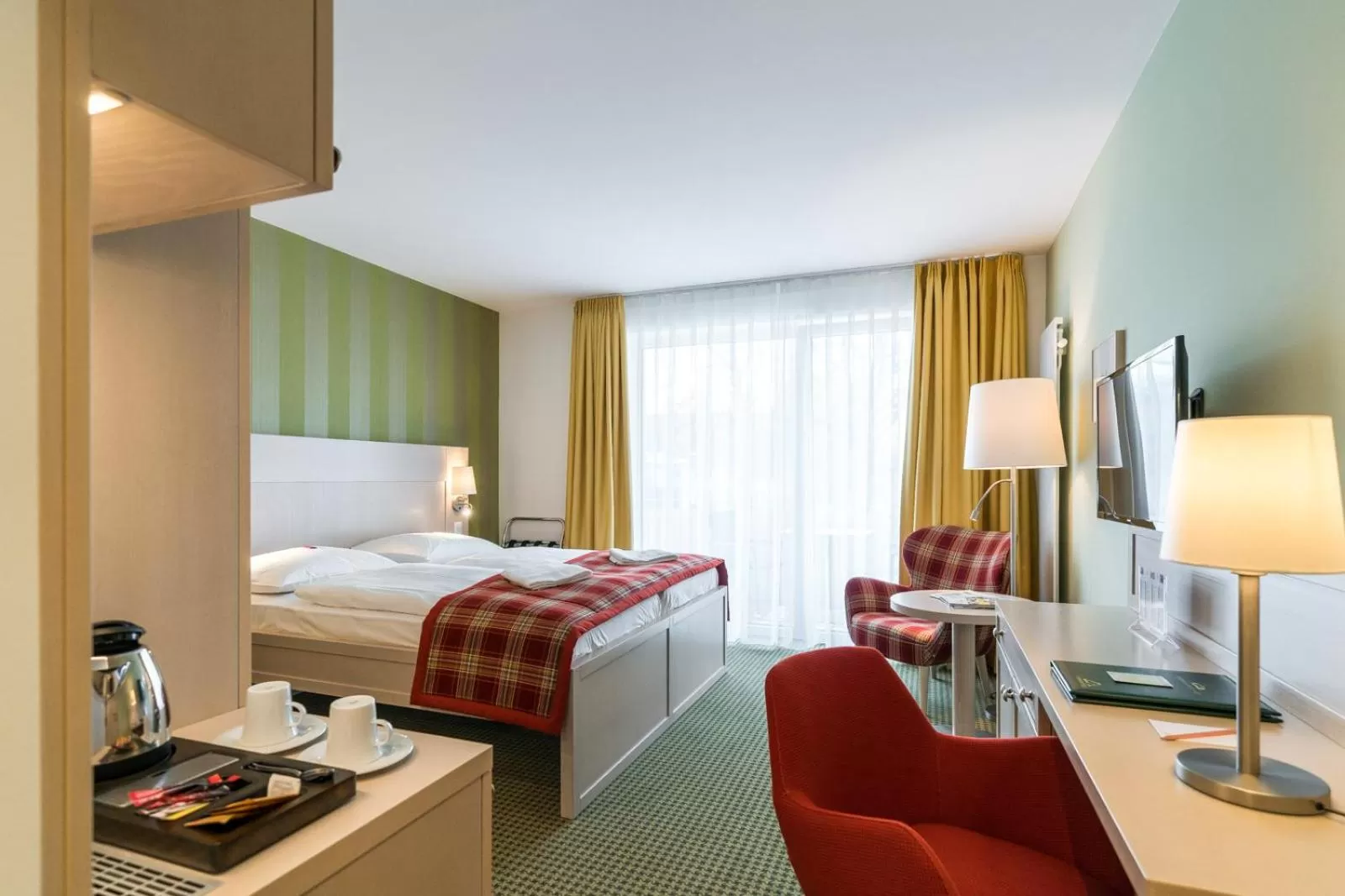 Photo of the whole room, Bed in Ringhotel Warnemünder Hof