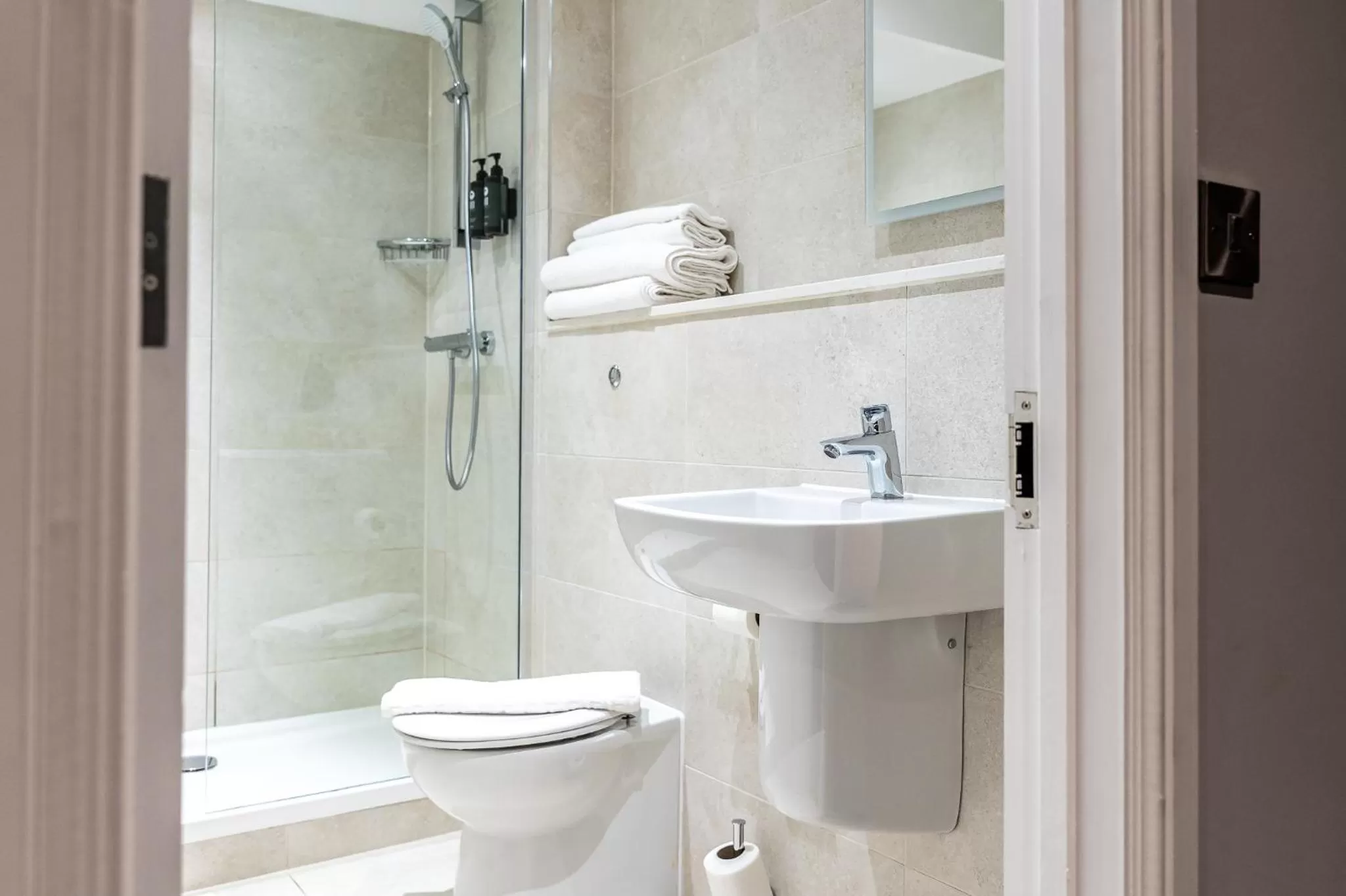 Shower in Trafford Hall Hotel Manchester, Trademark Collection by Wyndham