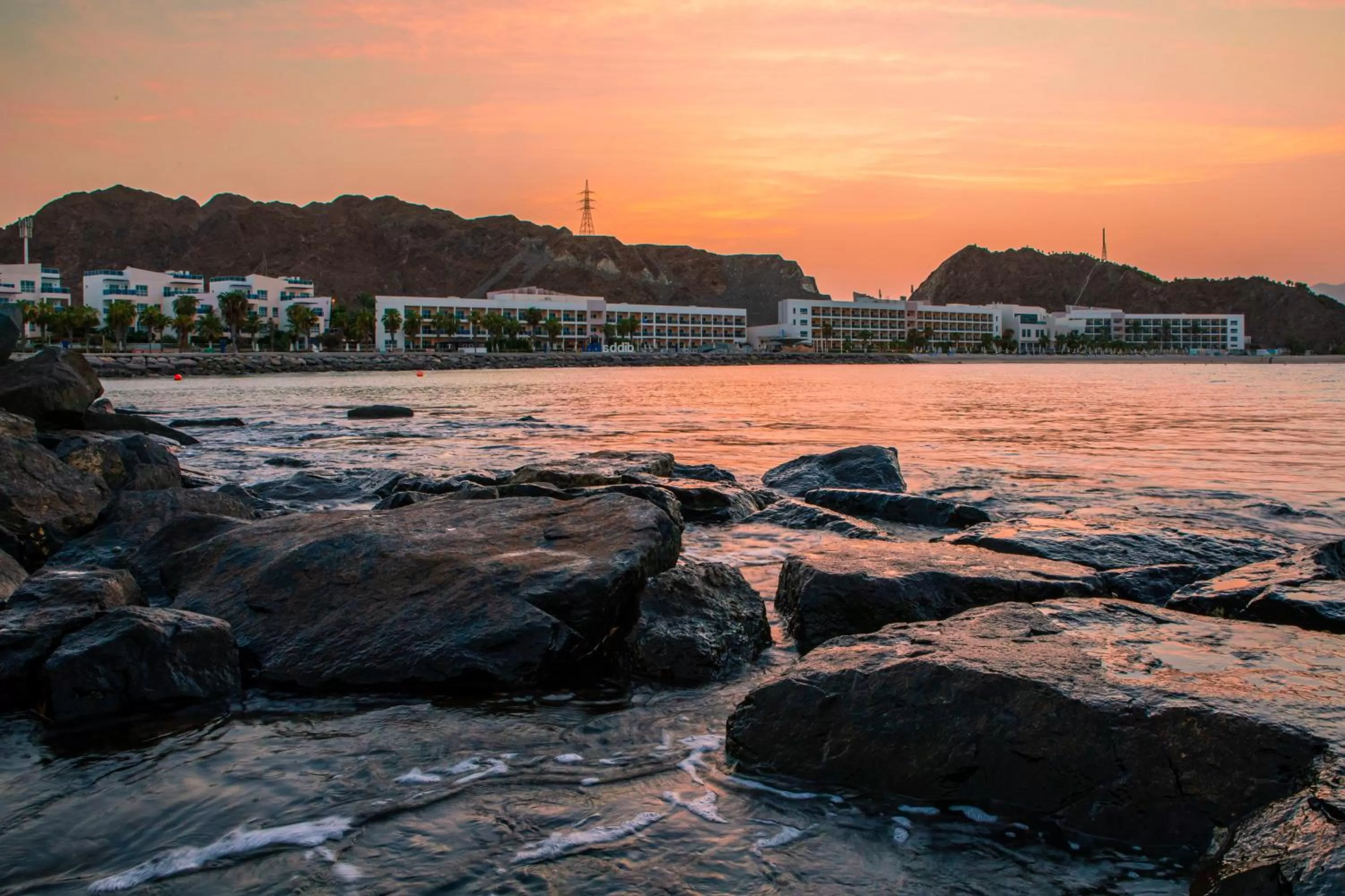 Natural landscape in Radisson Blu Resort, Fujairah