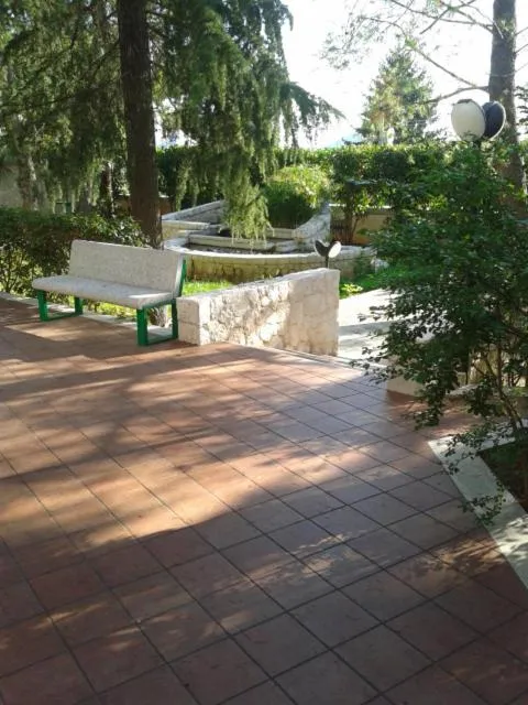 Seating area in Hotel Astoria