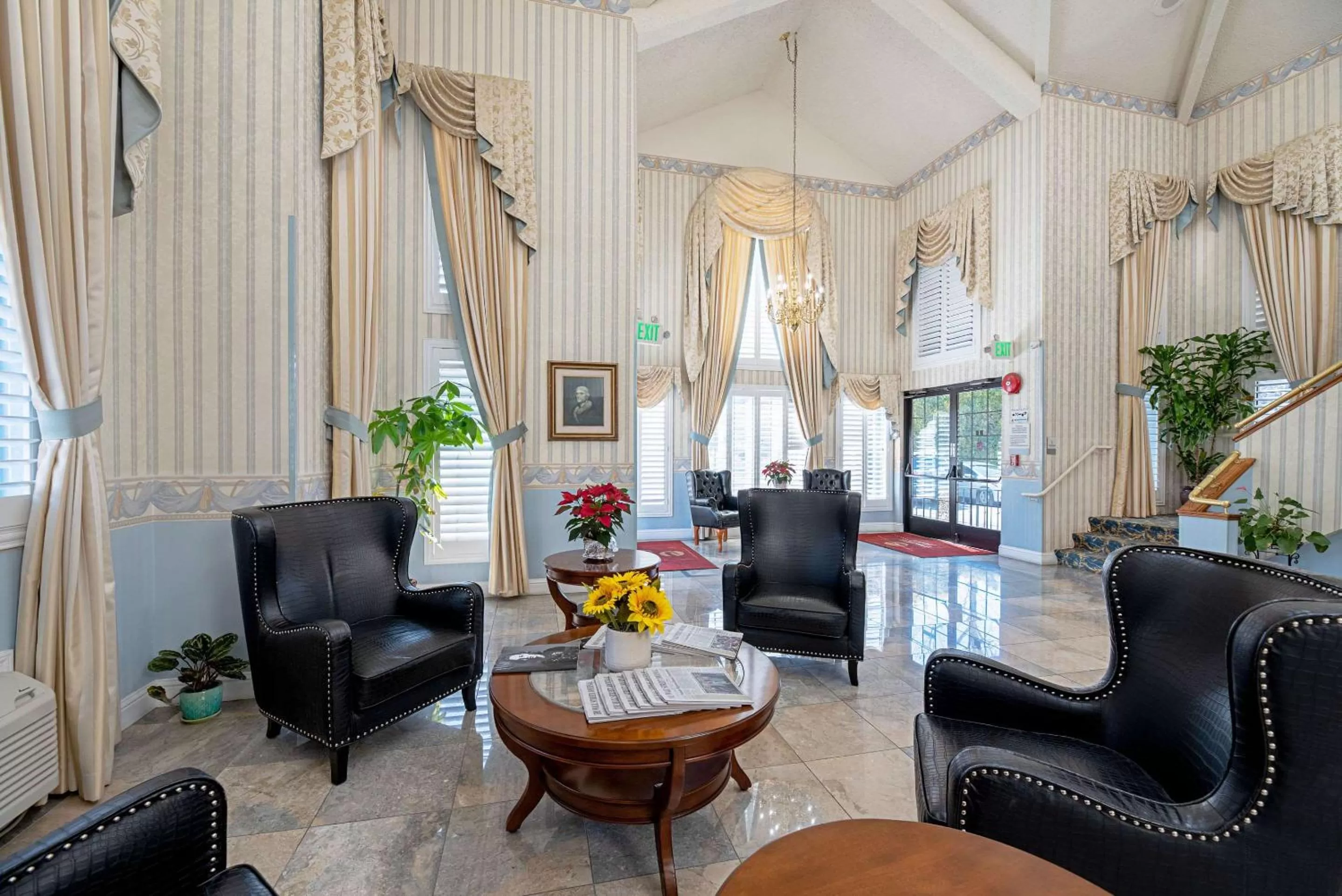 Lobby or reception in Clarion Inn Silicon Valley