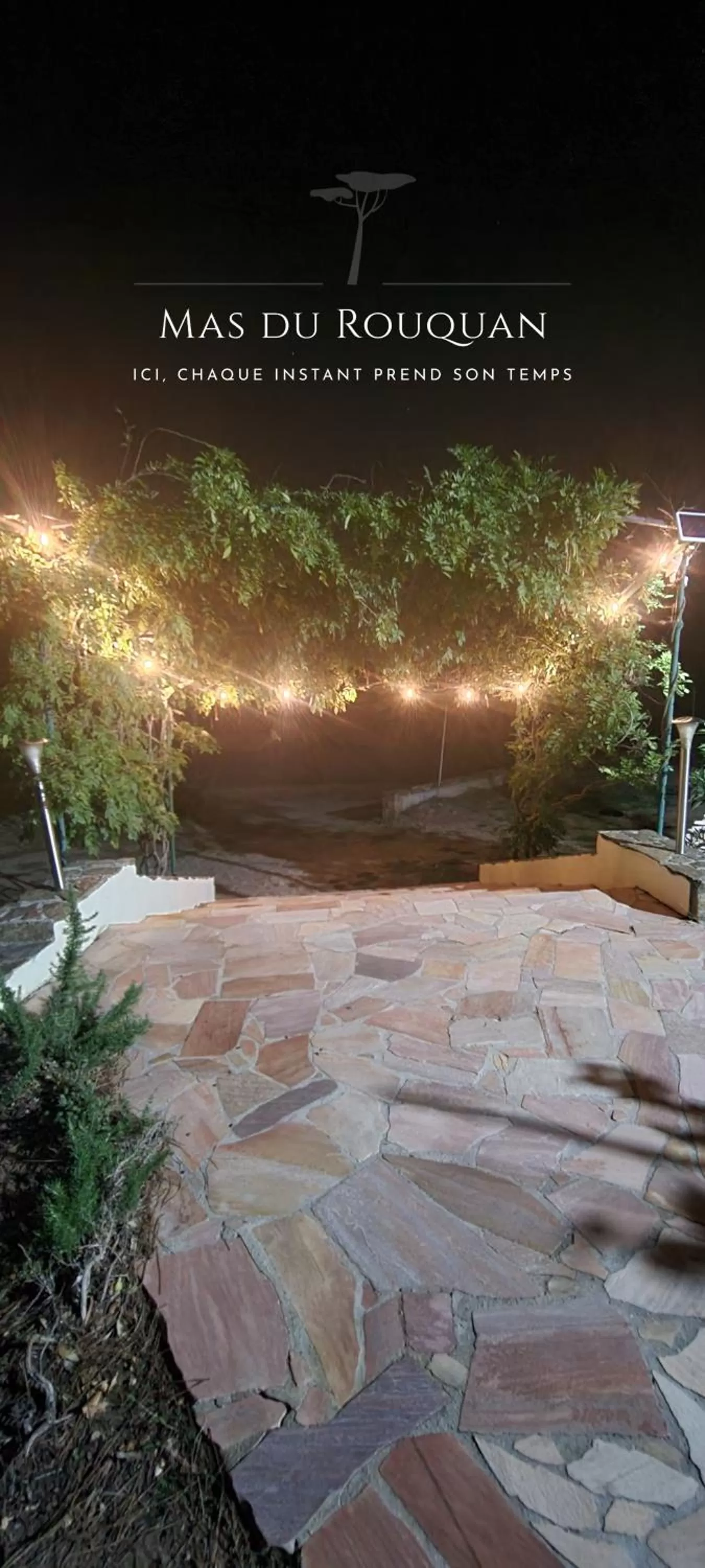 Night in Le Mas du Rouquan