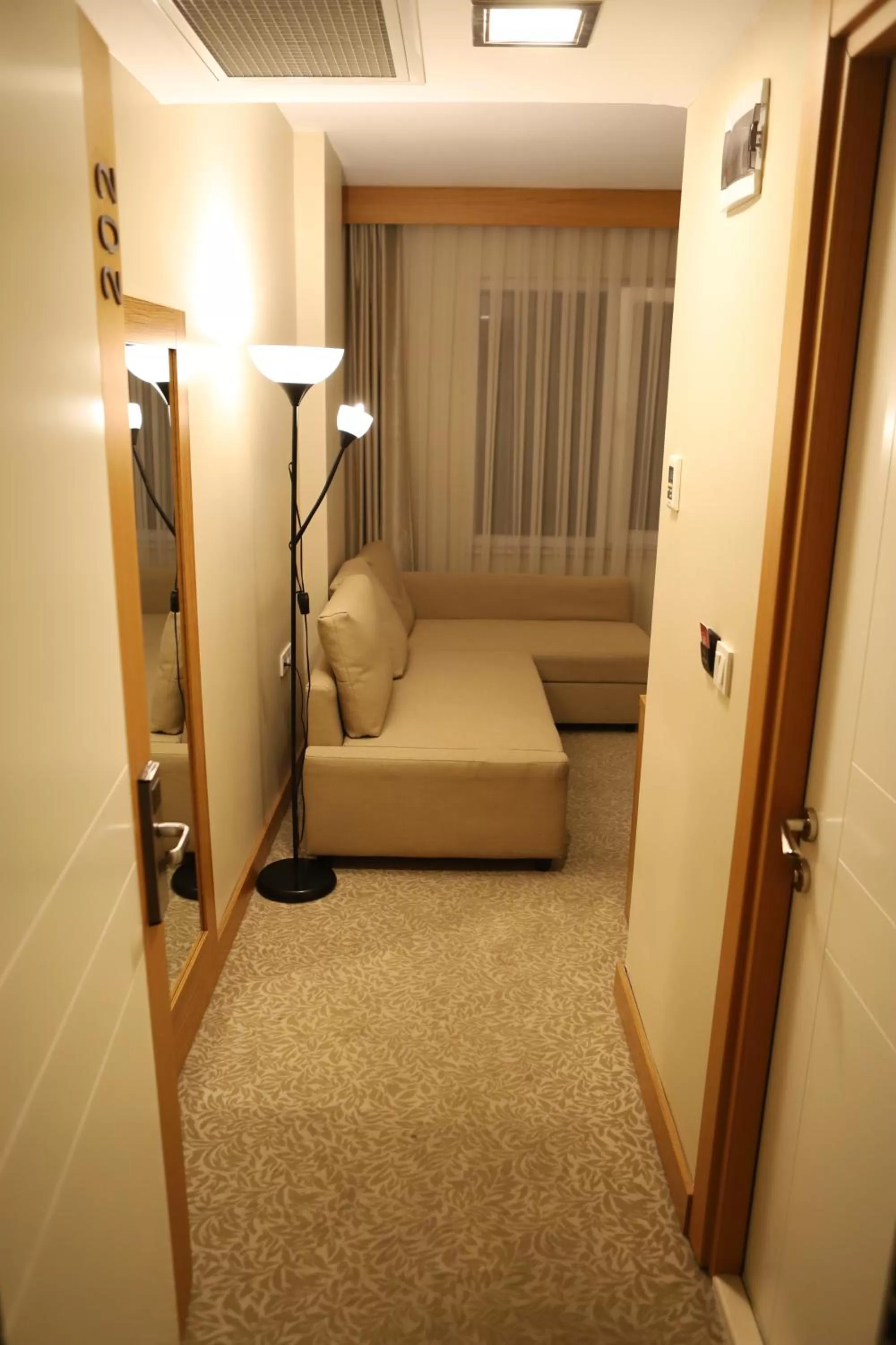 Living room, Bed in Trakya City Hotel