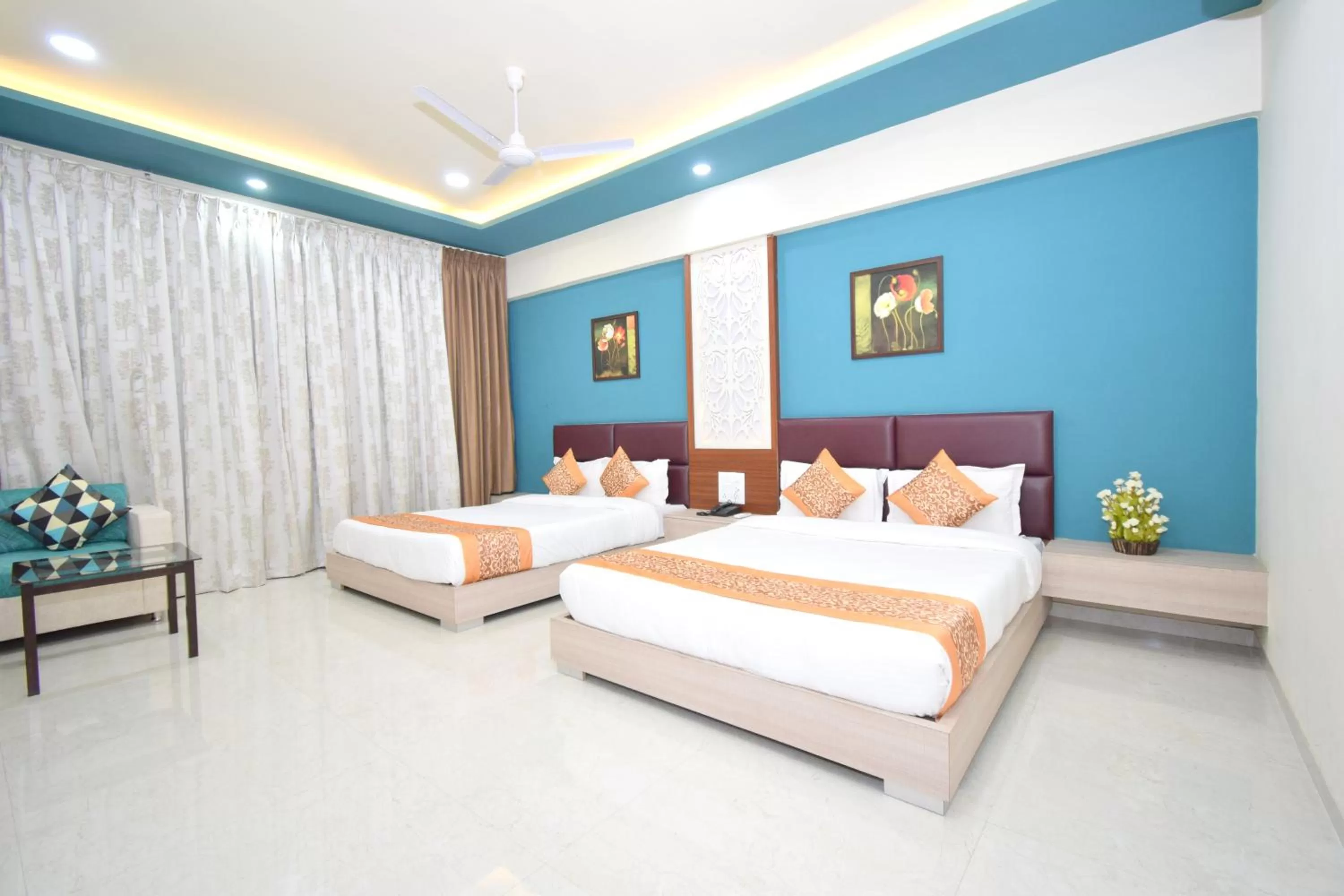 Bedroom, Bed in The Sky Imperial- Hotel Gopal Darshan