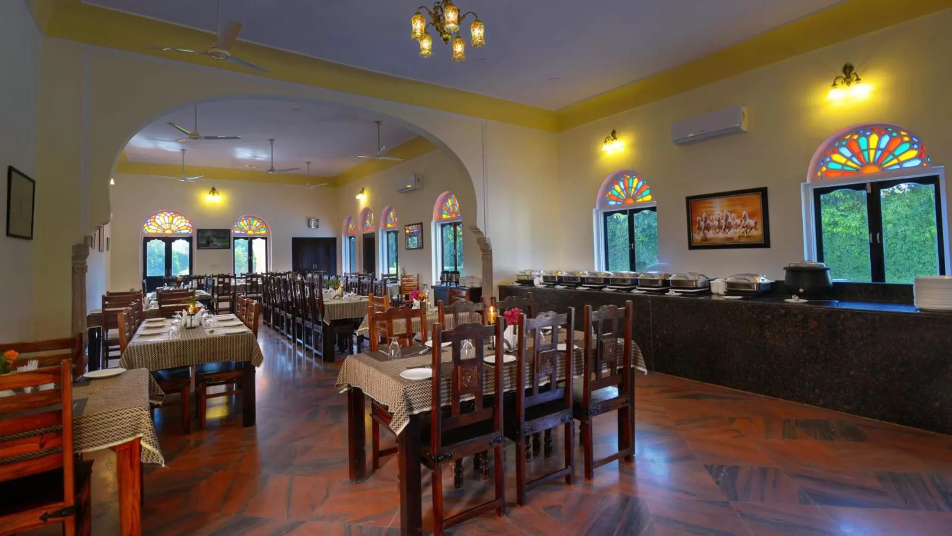 Restaurant/places to eat in Ranthambhore Heritage Haveli