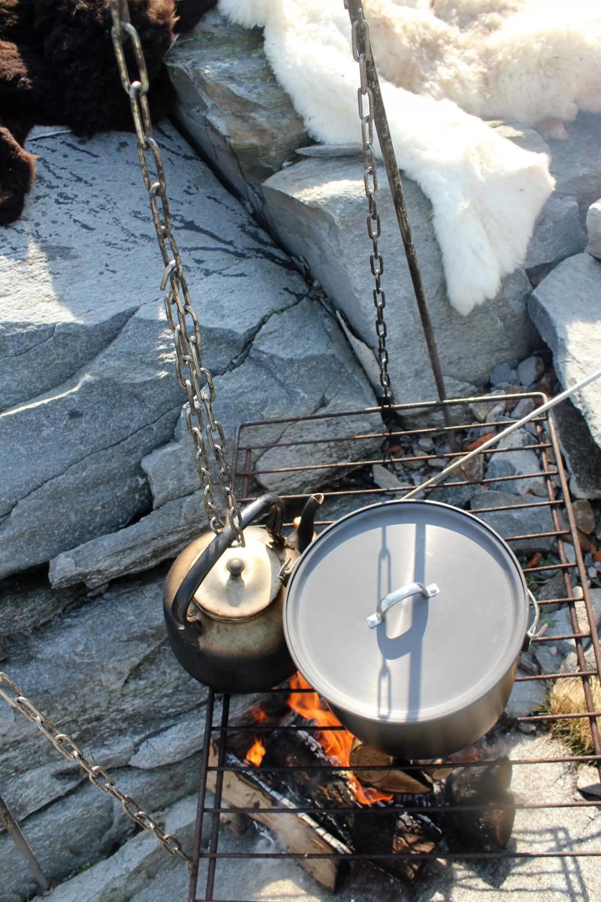 BBQ facilities in Hummeren Hotel