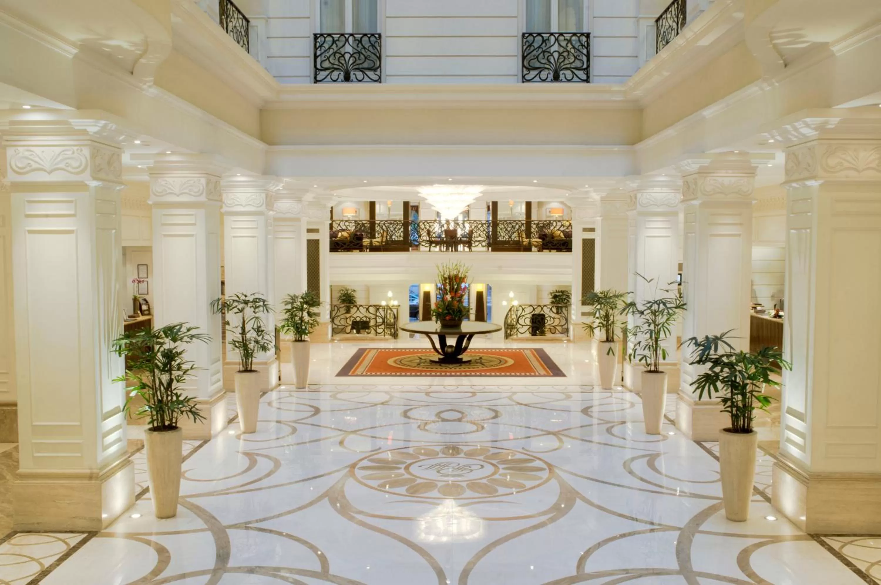 Lobby or reception in Corinthia Budapest