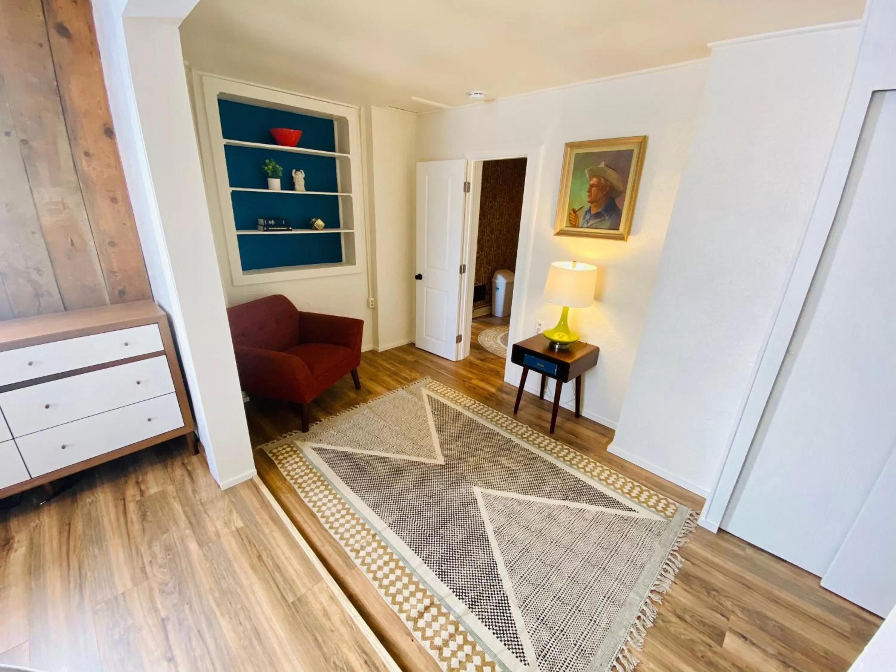 Seating area in A-Lodge Lyons