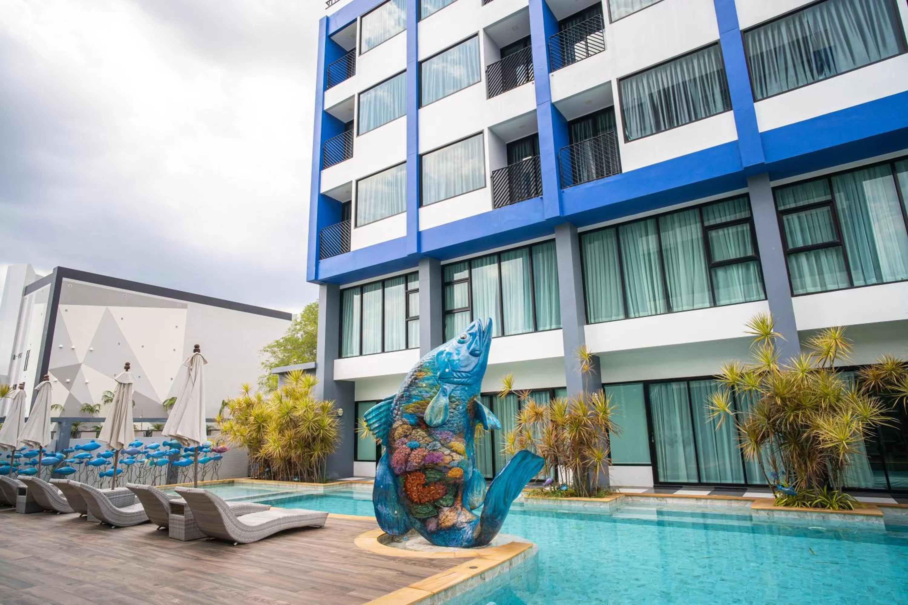 Property building in Krabi SeaBass Hotel