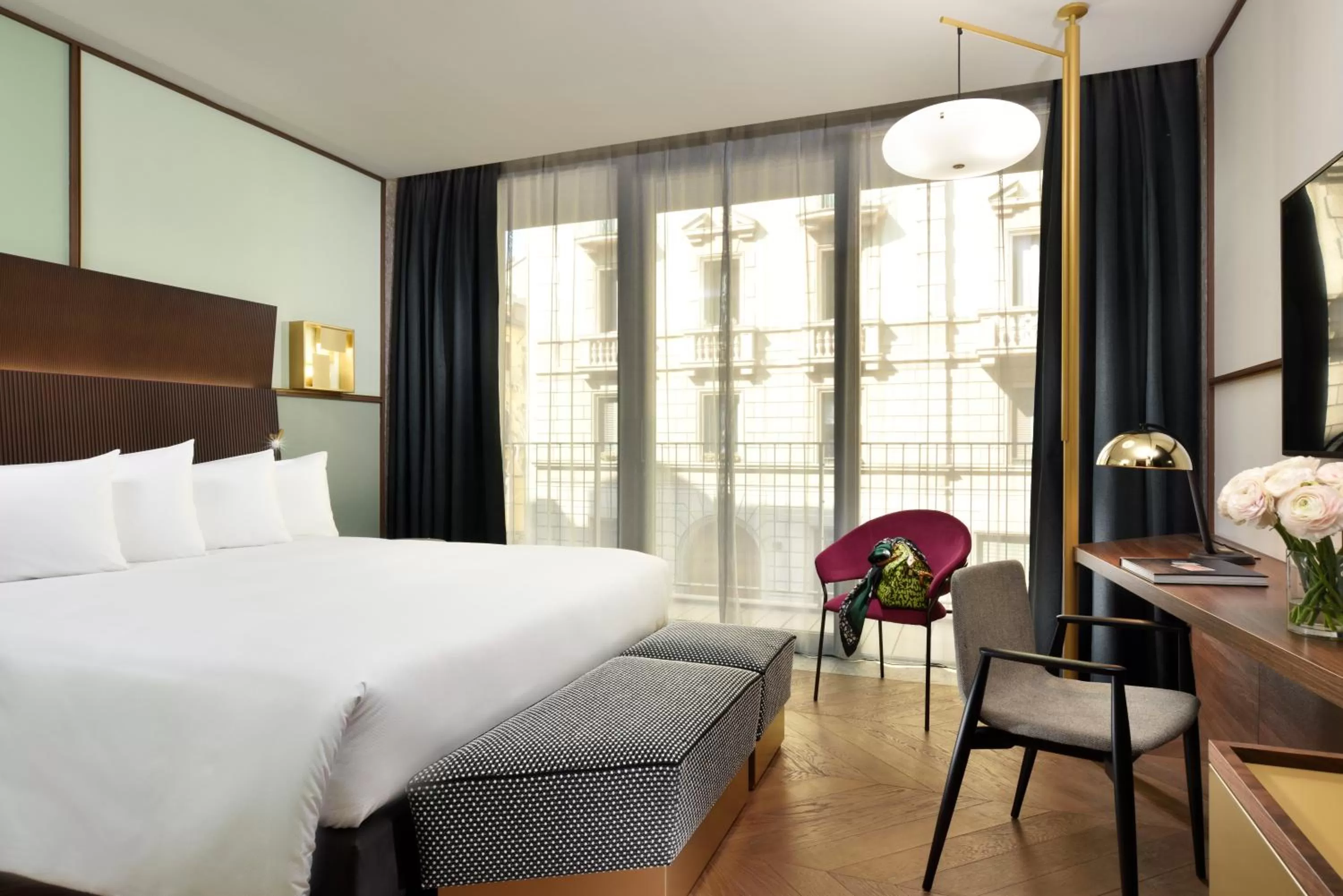 Bedroom, Bed in Milano Verticale | UNA Esperienze