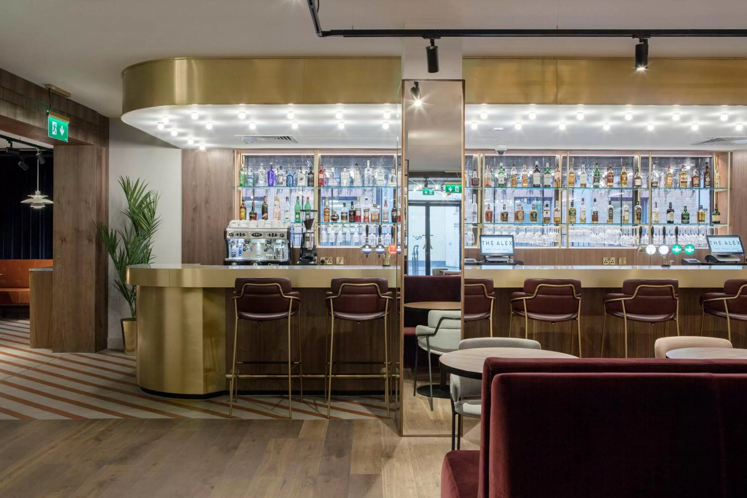 Lounge or bar in The Alex