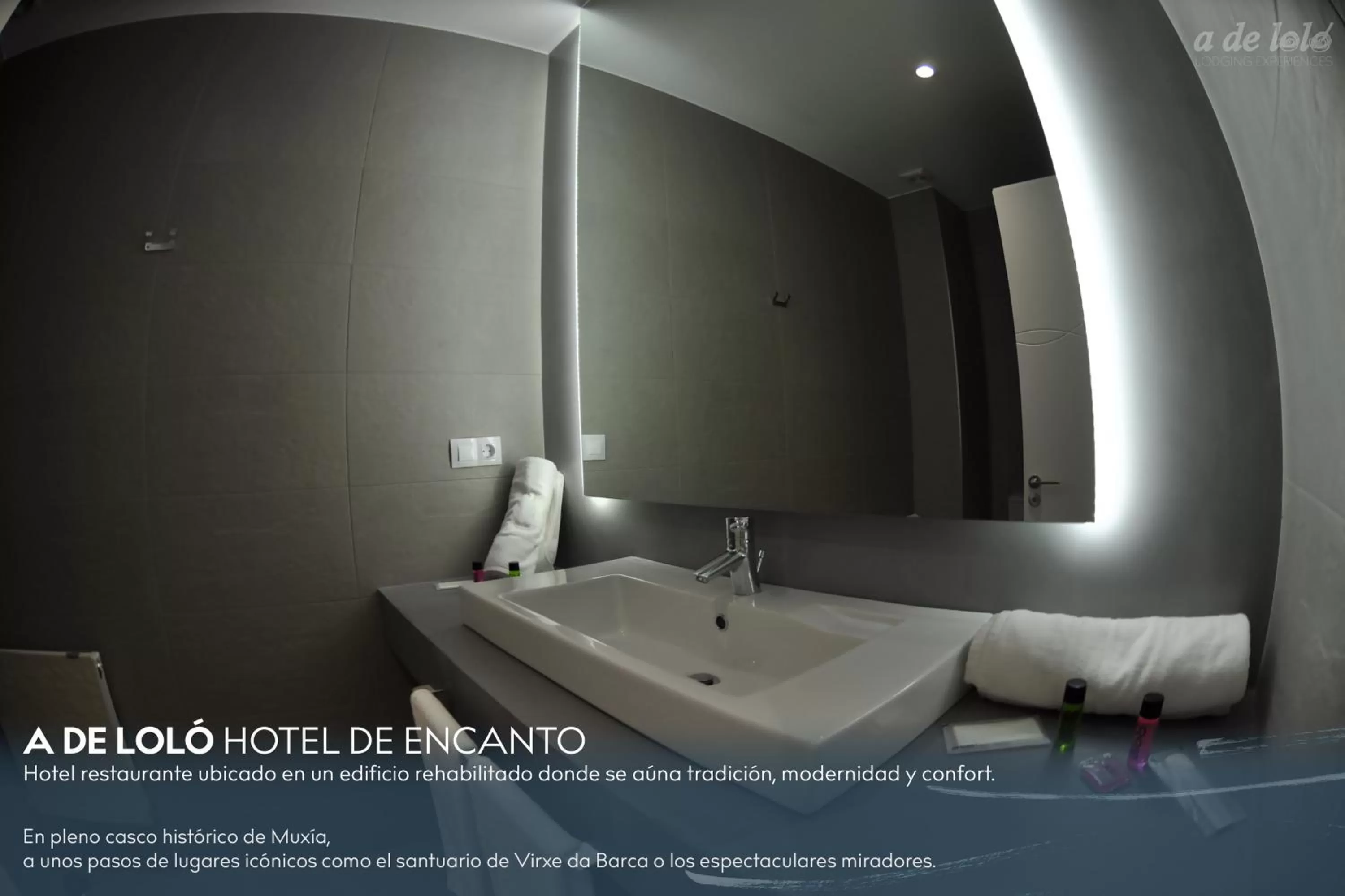 Bathroom in A de Loló Alojamiento con encanto